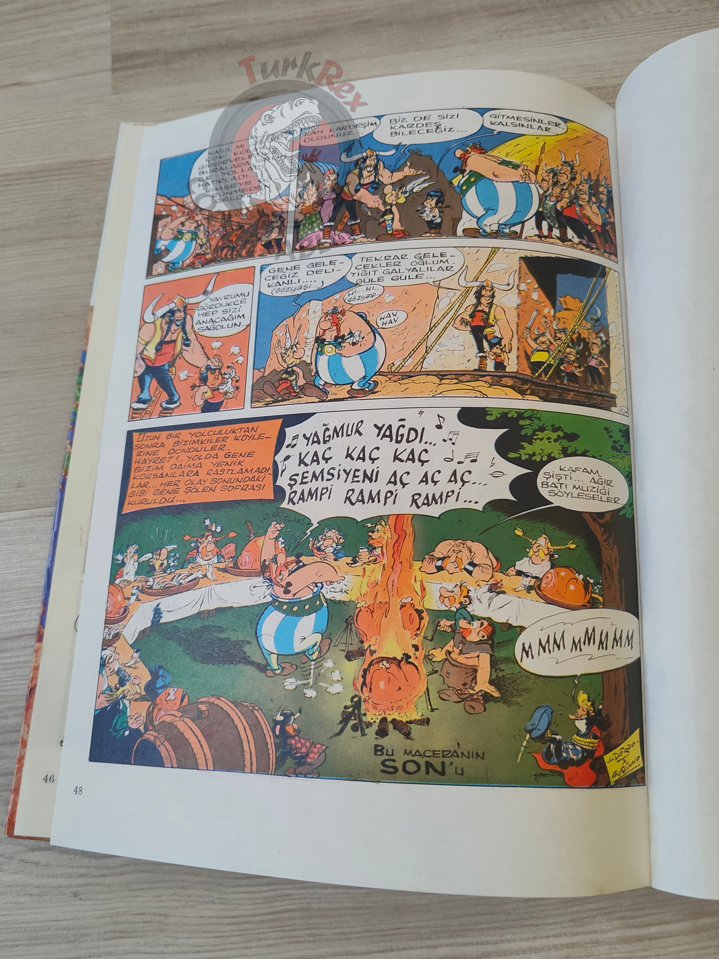 Asterix – Asterix in Spain 1975 Turkish Edition Comic Turkey