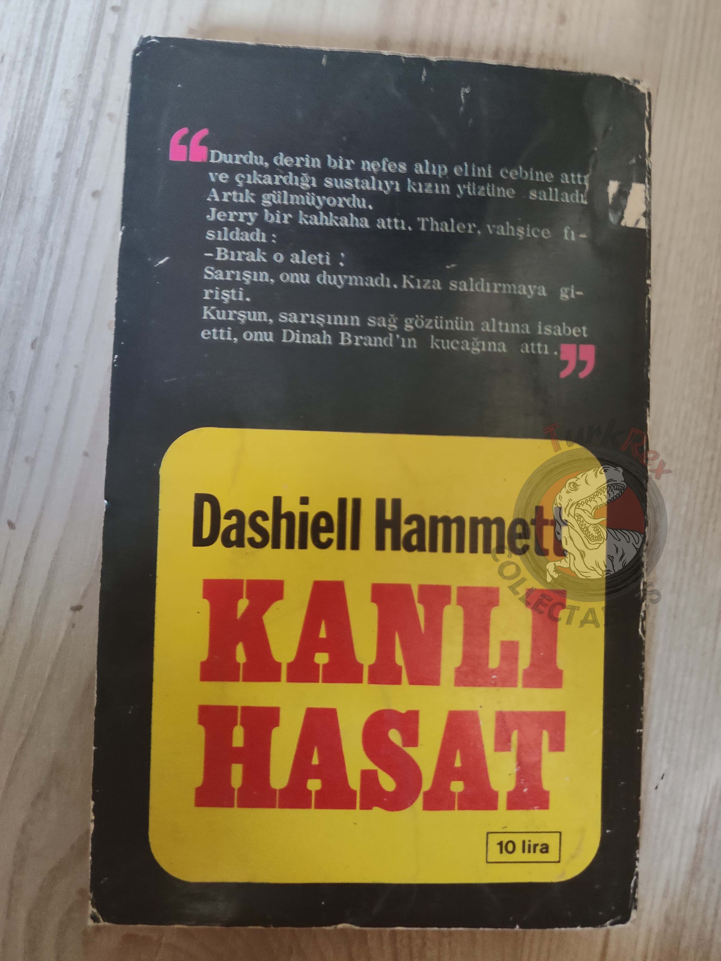 Dashiell Hammett – Red Harvest 1972 1st Turkish Book Turkey