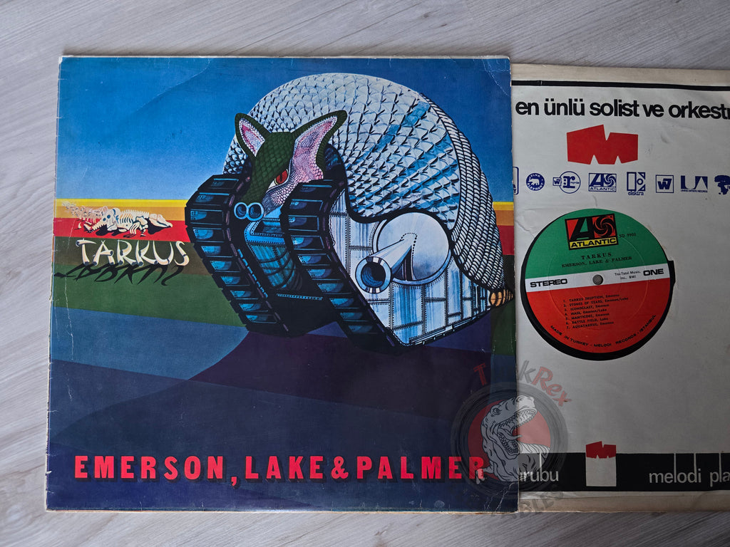 Emerson, Lake & Palmer – Tarkus  Turkish Pressing Vinyl Turkey Edition