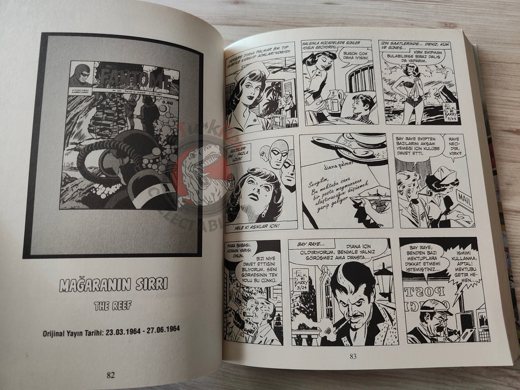 The Phantom #2 2013 The Mystery of the Island of Dogs Turkish Comic Turkey