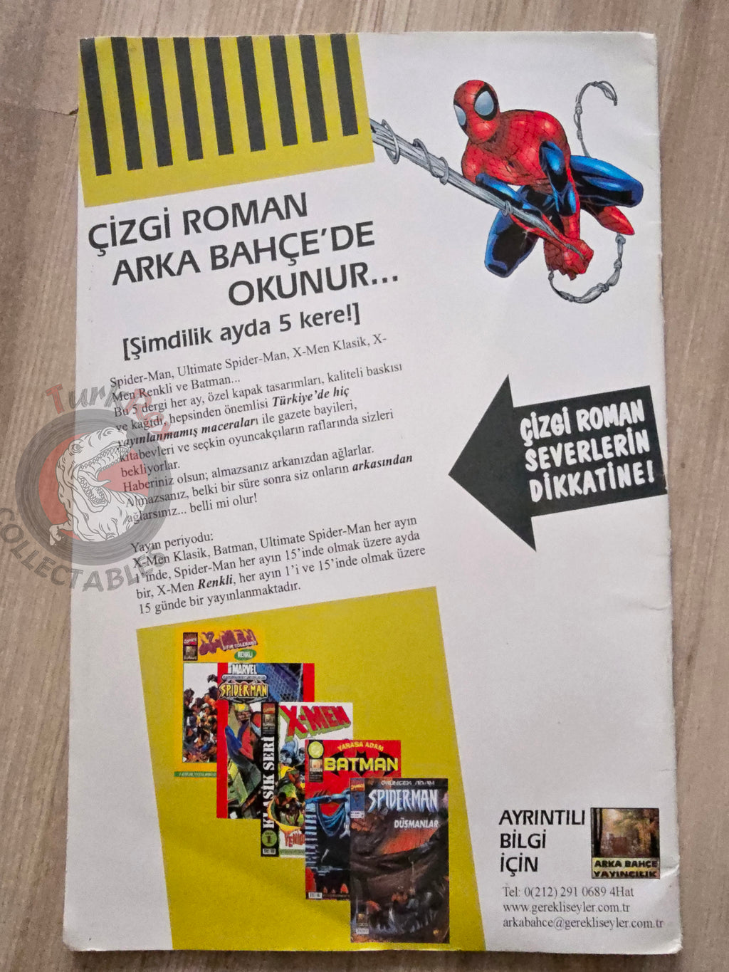 Ultimate Spider-Man #1 – Powerless 2002 Turkish Comic Turkey