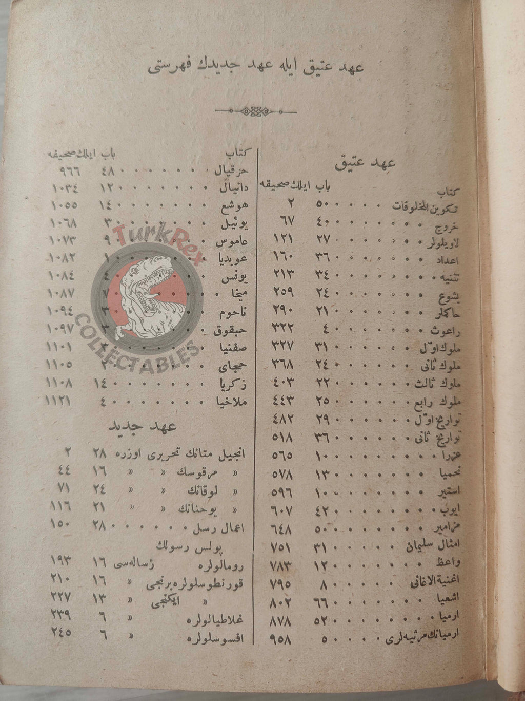 Bible Ottoman Turkish 1912 American Bible Society Armenian Publisher Old New Testament