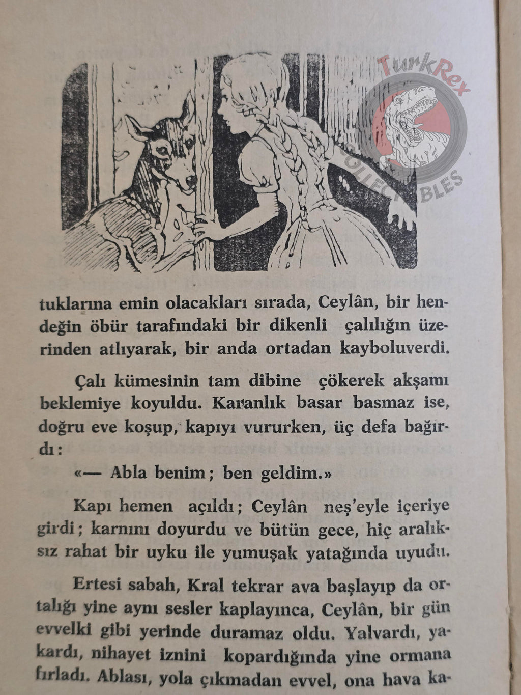 Grimm Brothers – Brother and Sister 1961 Turkish Book Turkey Illustrated