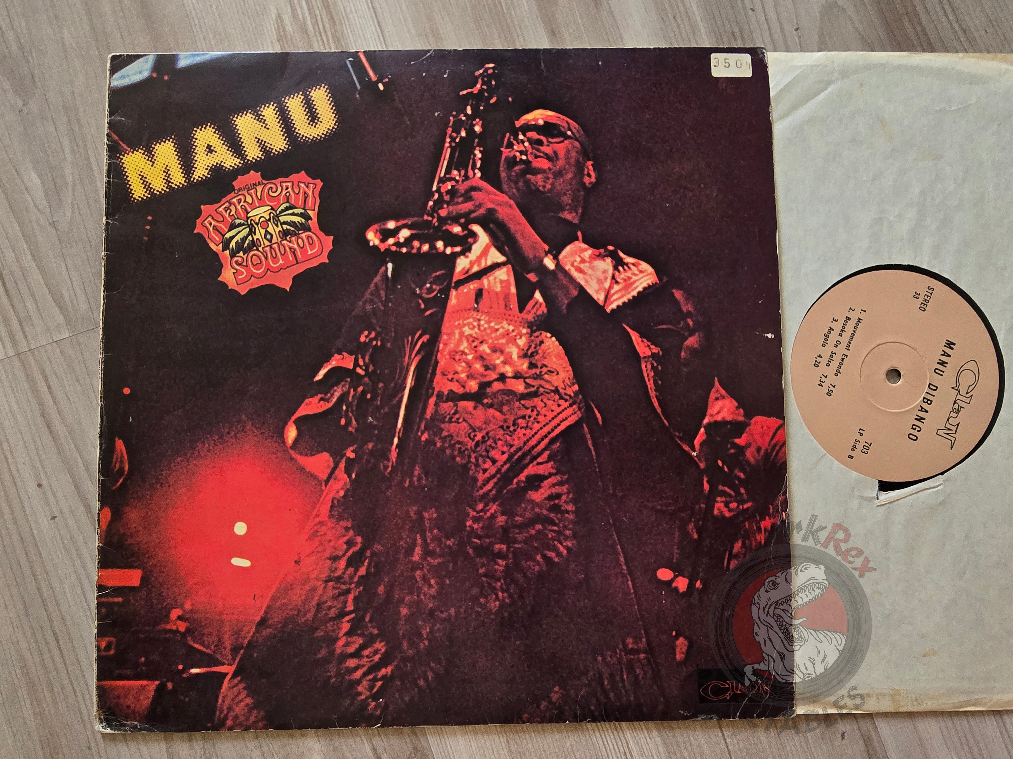 Manu Dibango – Manu 76 Turkish Pressing Vinyl Turkey Edition