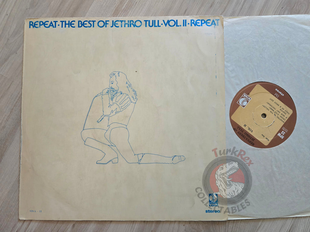 Jethro Tull – Repeat - The Best Of Jethro Tull - Vol. II Turkish Pressing Vinyl Turkey Edition