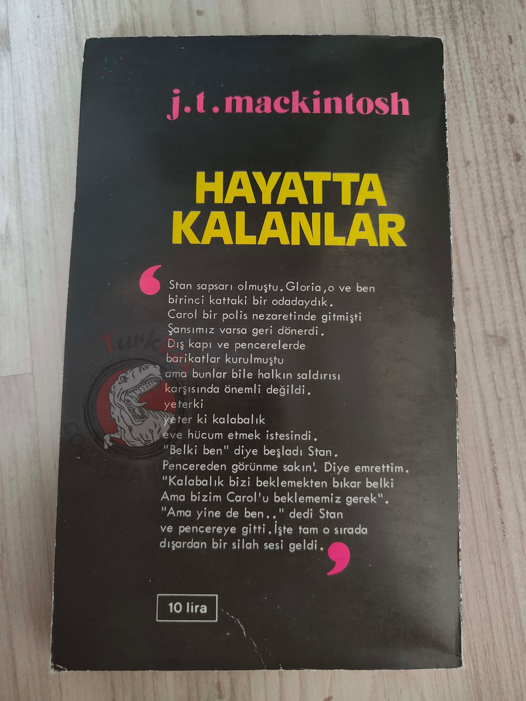 J. T. McIntosh – The Fittest 1974 1st Turkish Book Turkey