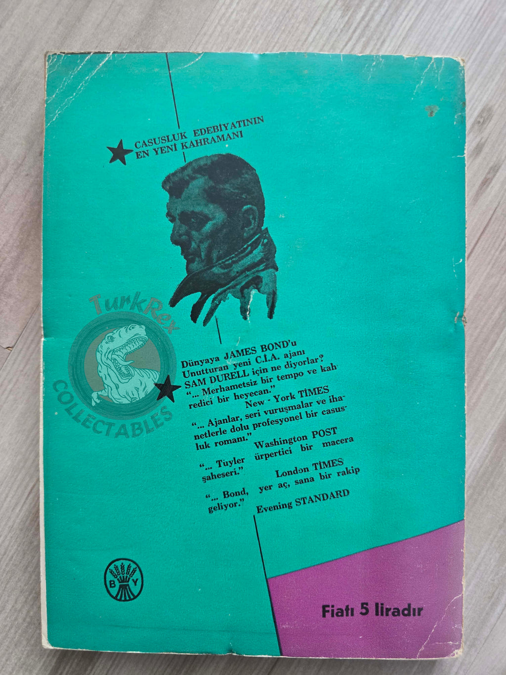 Edward Aarons – Sam Durell  Manchurian Doll  1966 1st Turkish Book Turkey
