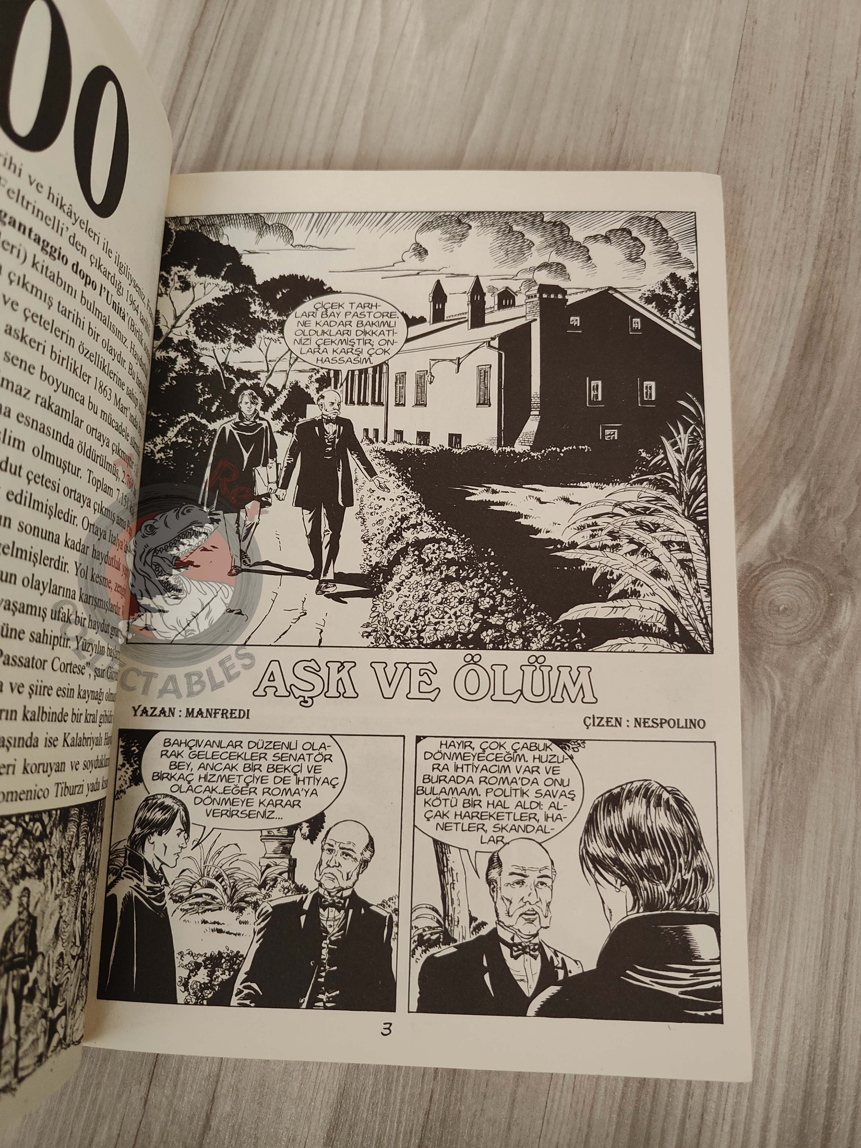 Volto Nascosto Vol #2 Amore e morte Turkish Comic Turkey Bonelli #3 #4