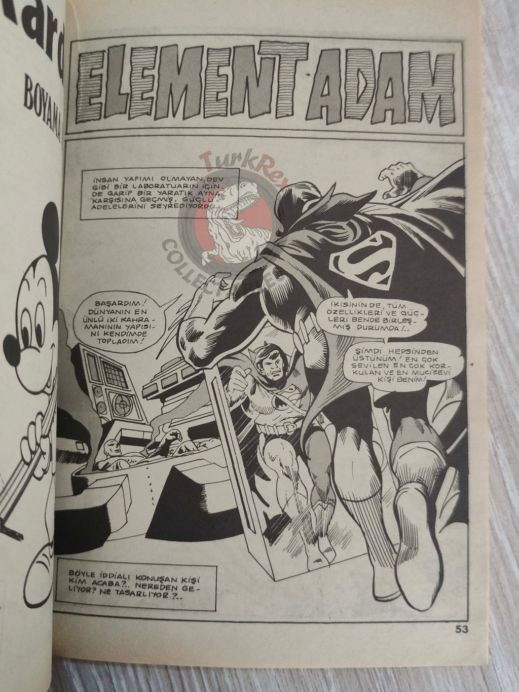 Superman Album Collection #1 Turkish Comic Turkey DC Comics Presents #97