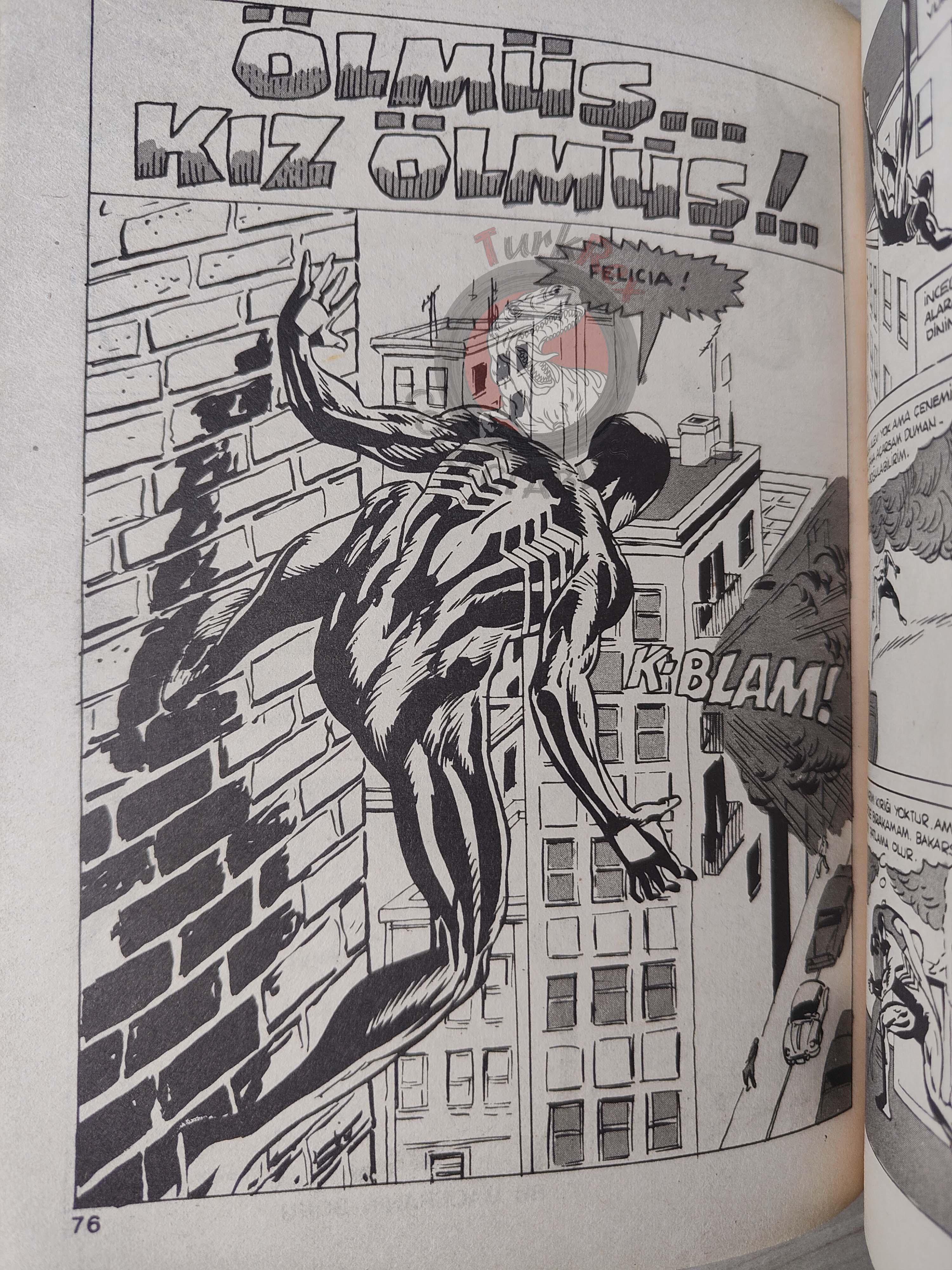 Spider-Man #93 1987 Turkish Comic Turkey Web Of #21 #22 Spectacular #122 #123