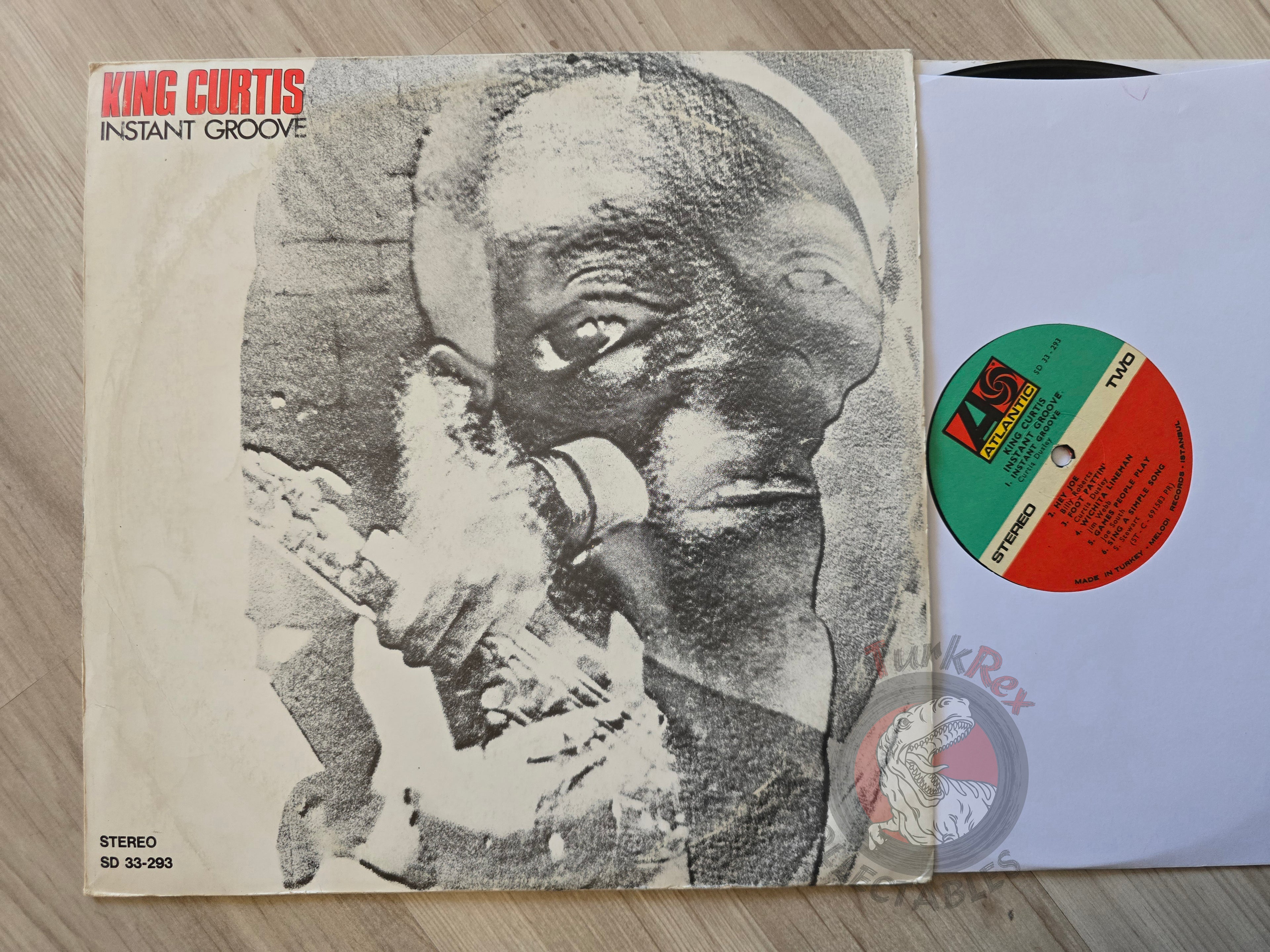 King Curtis – Instant Groove Turkish Pressing Vinyl Turkey Edition