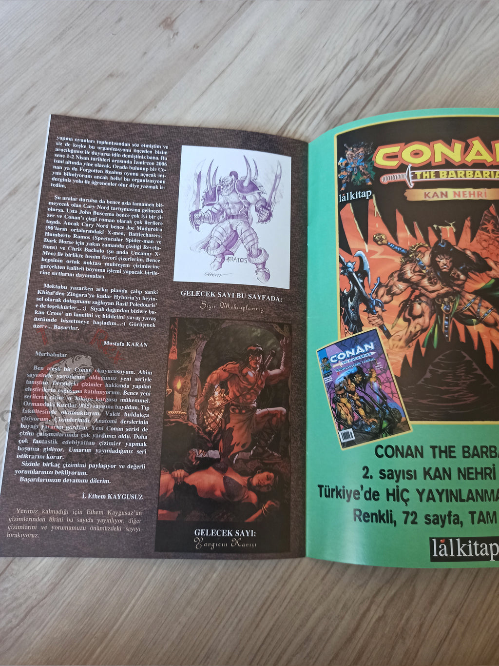 Conan the Legend #23 Turkish Comic Turkey Dark Horse Comics