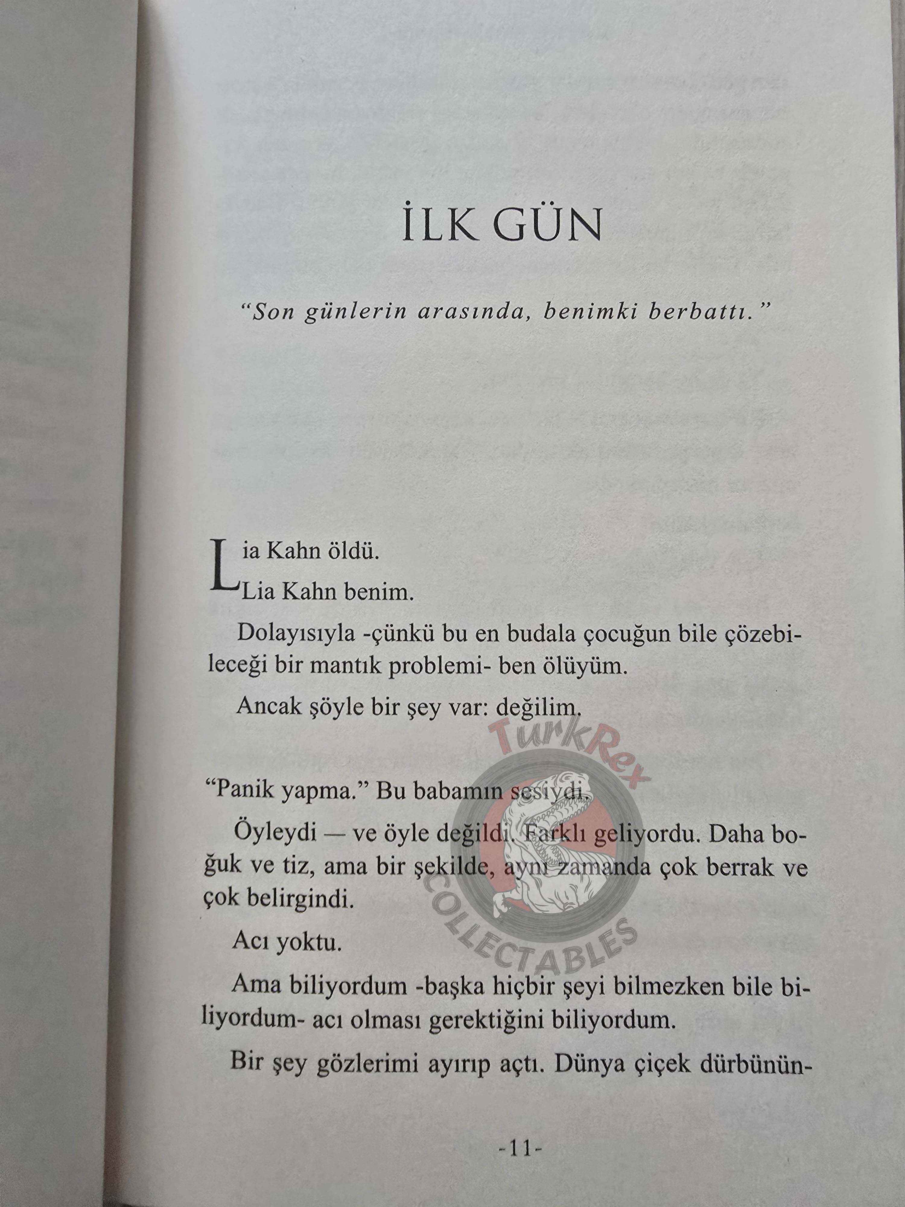 Robin Wasserman – Cold Awakening Trilogy 2017 1st Turkish Book Turkey