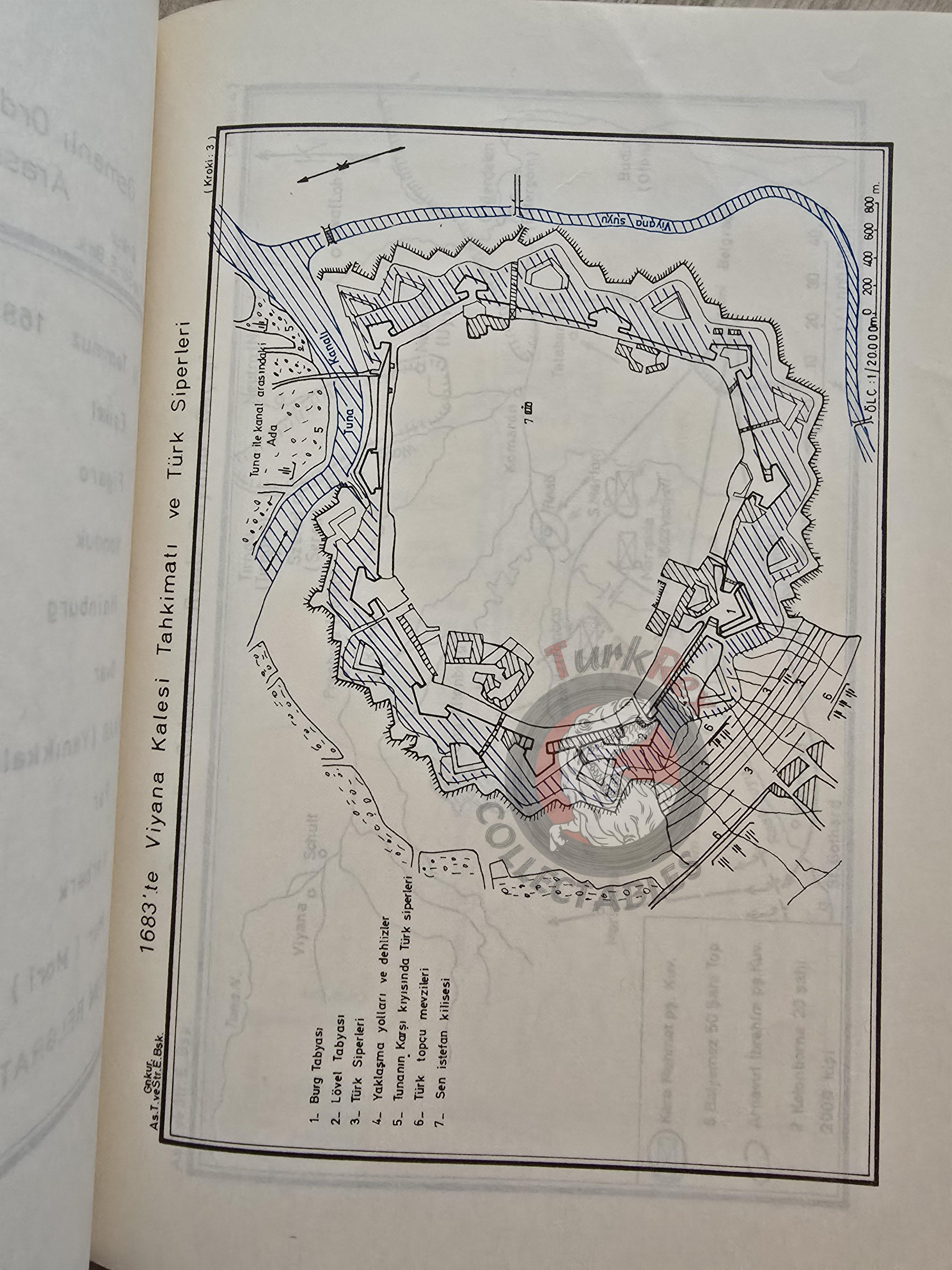 The Second Siege of Vienna 1683 Turkish 1983 Book Military Ottoman Empire Maps