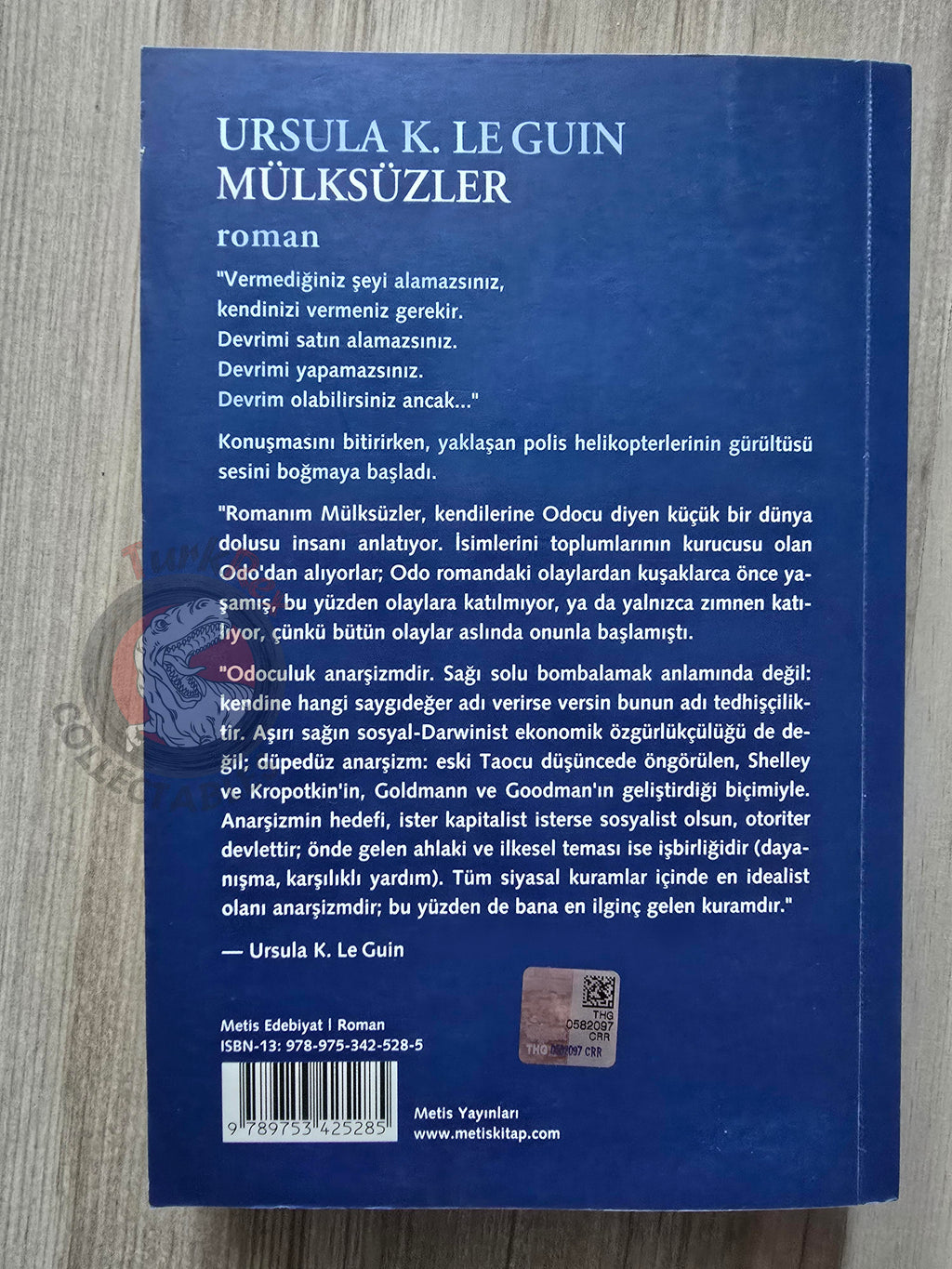 Ursula K. Le Guin – The Dispossessed 2014 Turkish Book Turkey