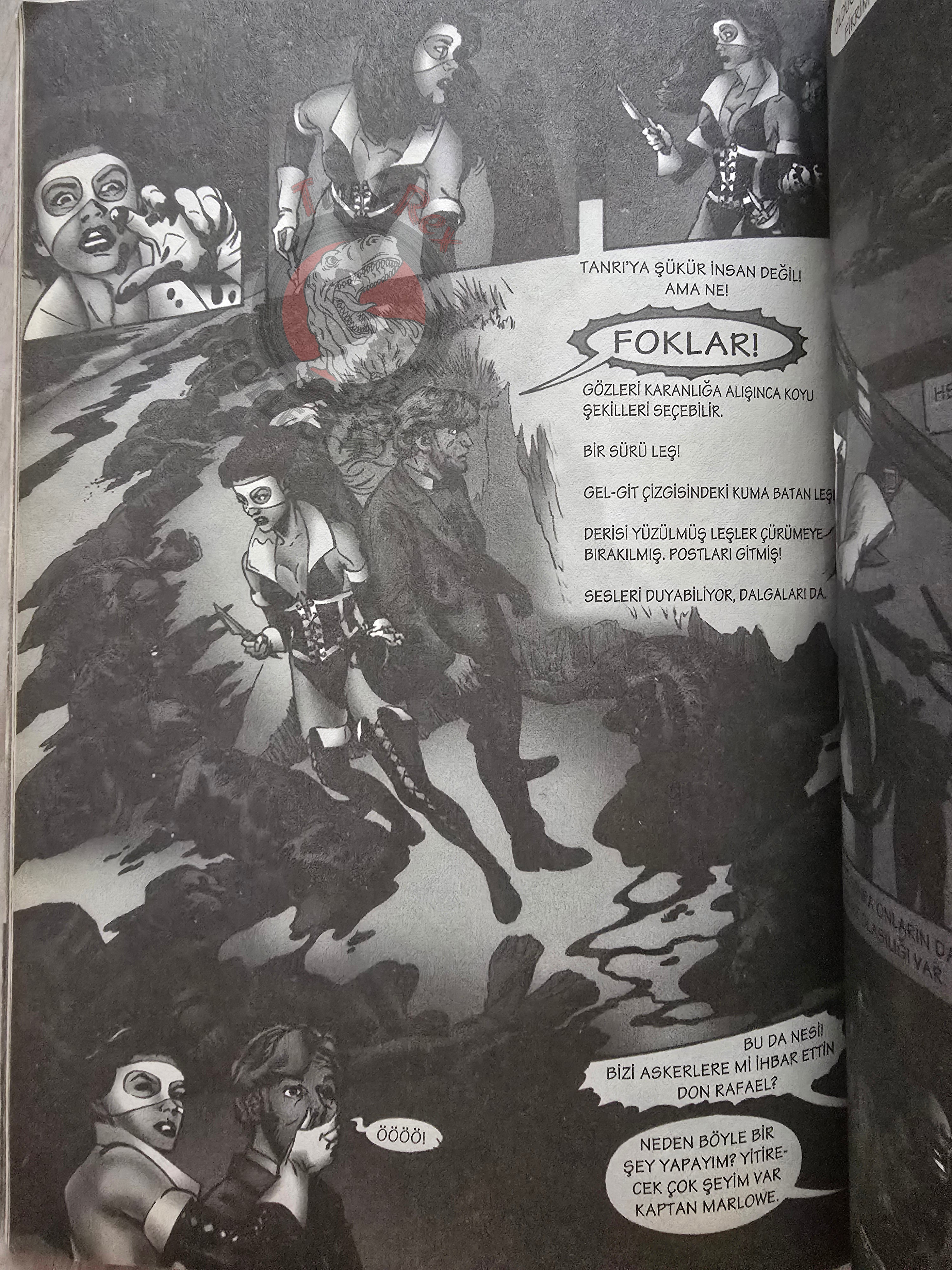 Zorro's Renegades #3 Lady Rawhide Turkish Comic Turkey #5