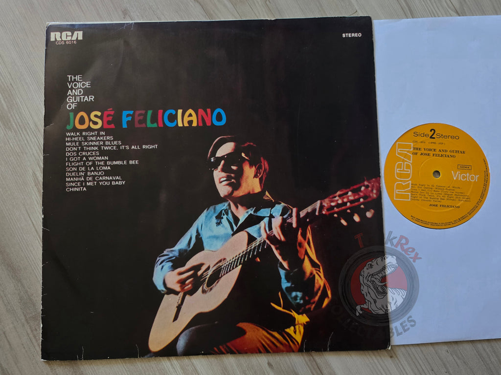 José Feliciano – The Voice And Guitar Of José Feliciano Turkish Pressing Vinyl Turkey Edition