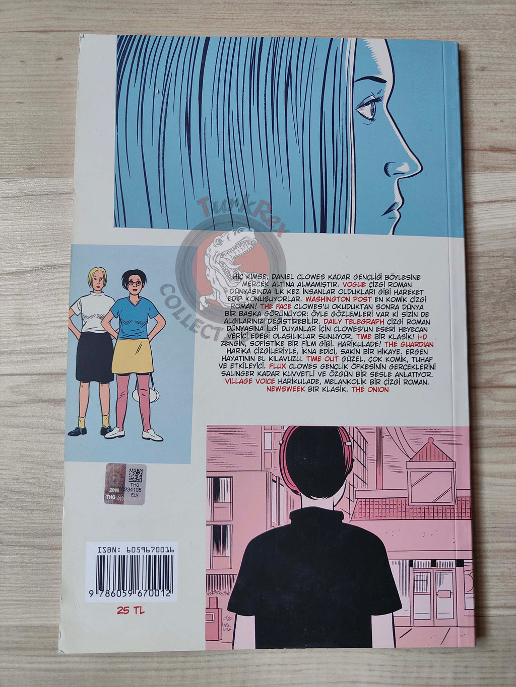 Daniel Clowes - Ghost World 2016 Turkish Comic Turkey