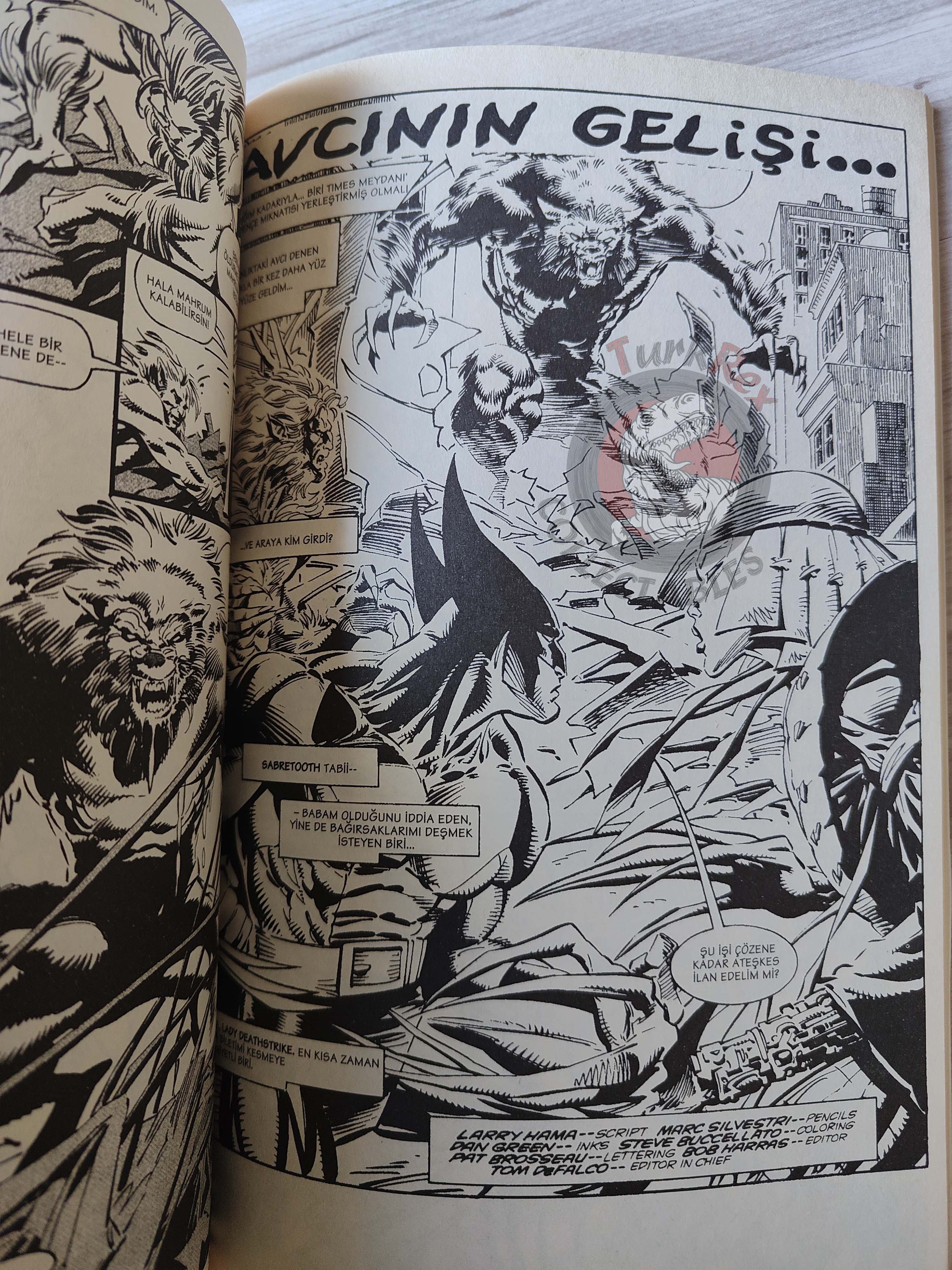 Wolverine #6 2003 Turkish Comic Turkey #44 #45 #46 #47 X-Men