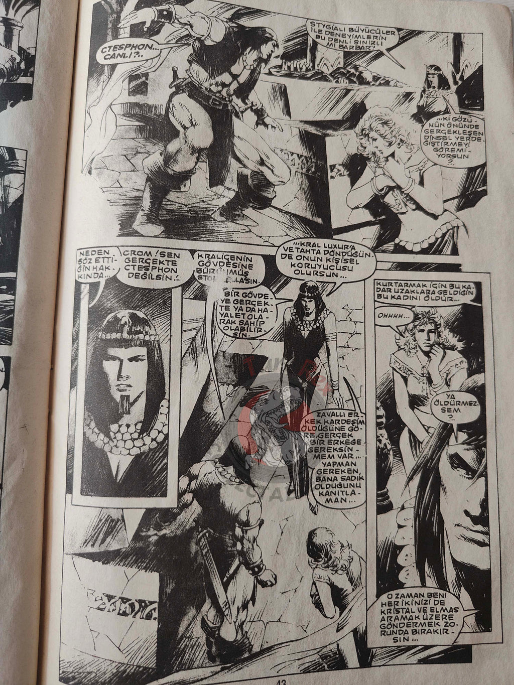 Conan & Tarzan #198 1994 Turkish Comic Turkey