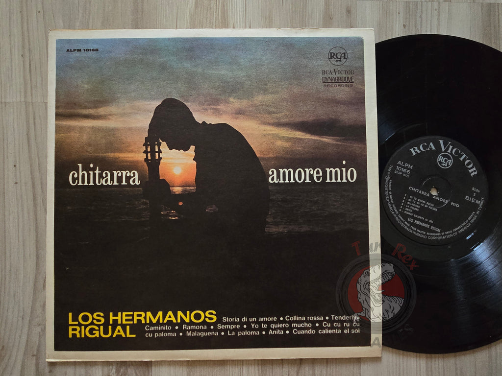 Los Hermanos Rigual – Chitarra Amore Mio Turkish Pressing Vinyl Turkey Edition