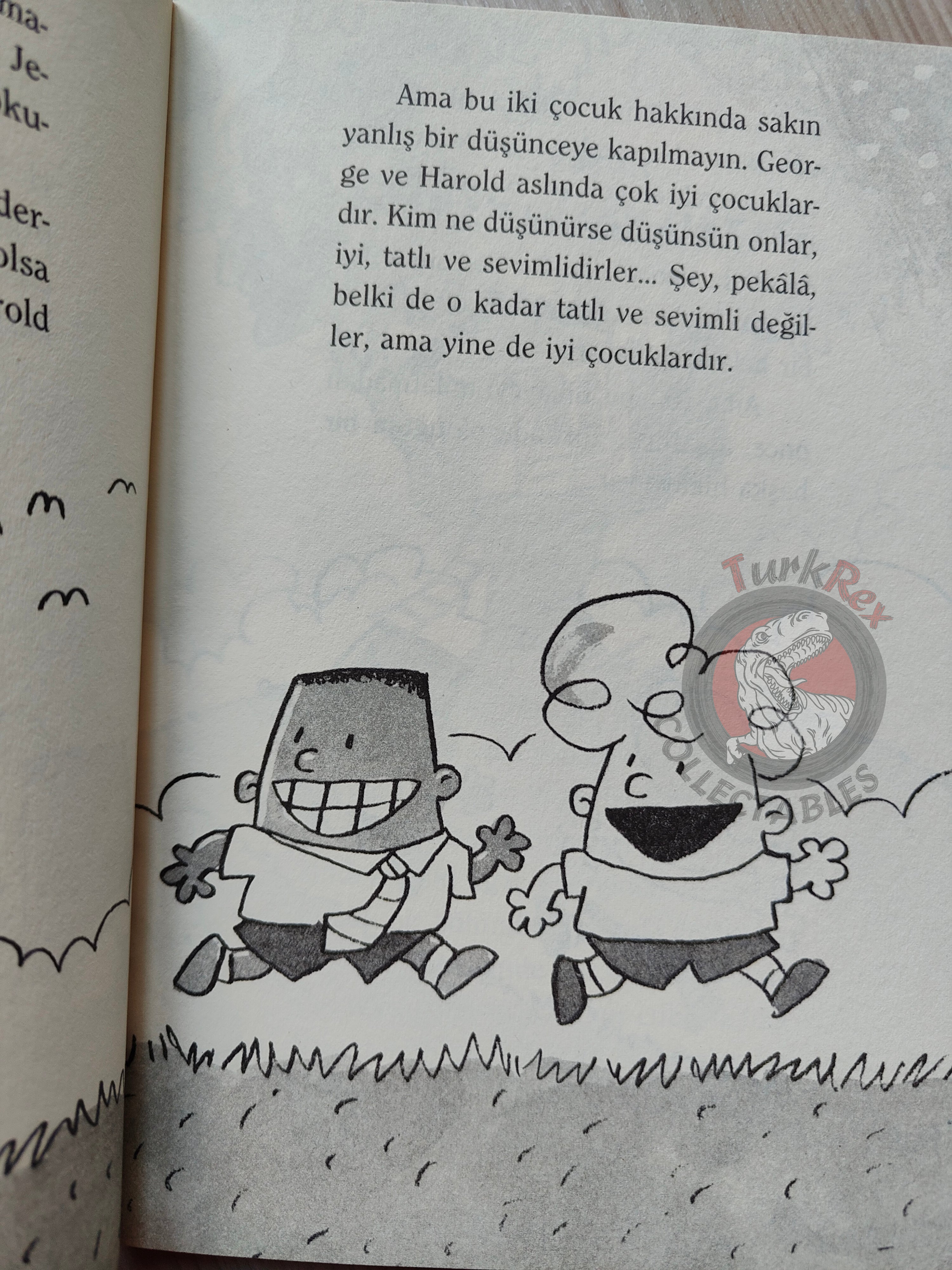 The Adventures of Captain Underpants Turkish Turkey Dav Pilkey