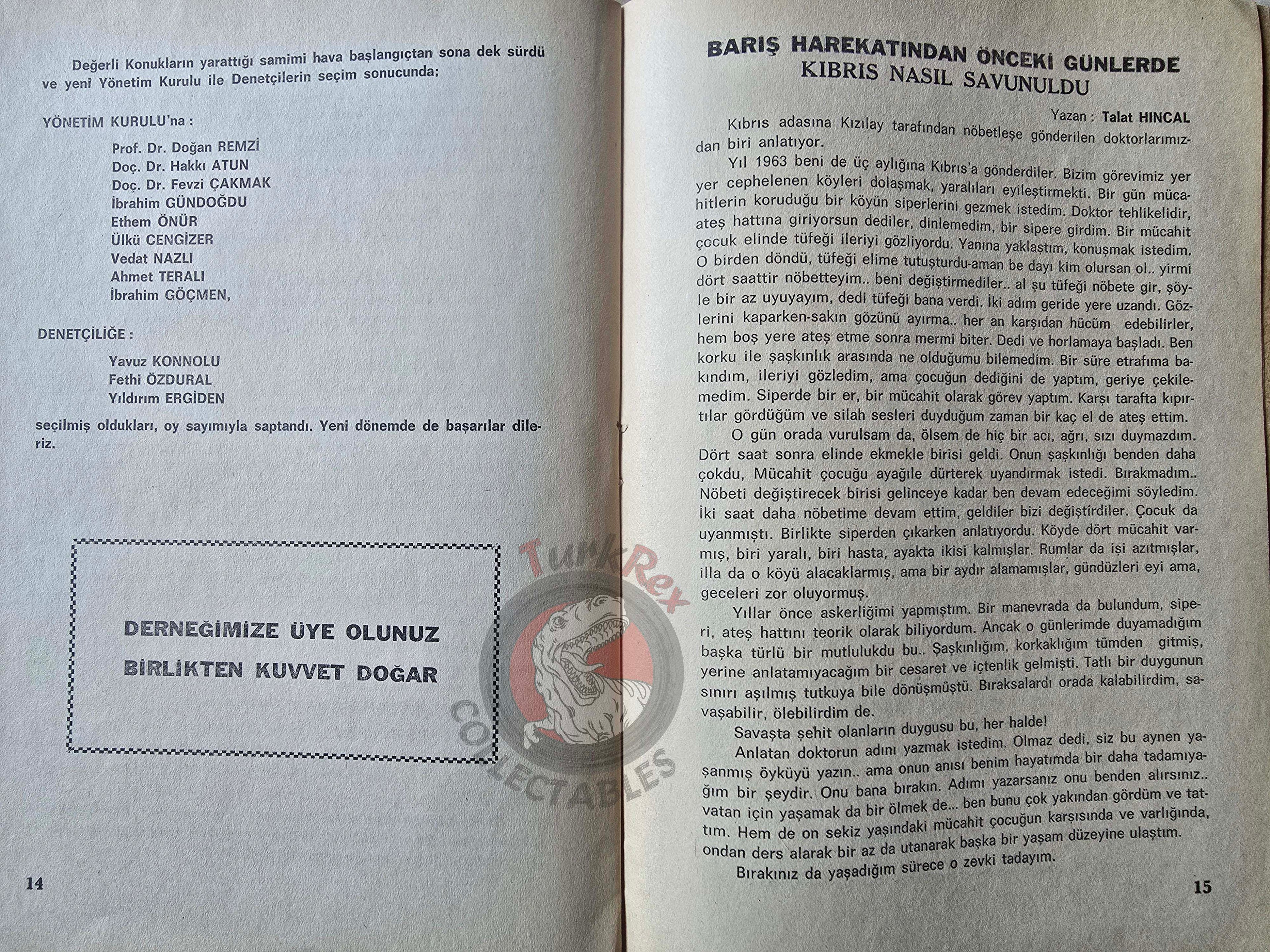 Cyprus Post Special Issue 1978 Turkish Magazine Cypriot Kıbrıs Postası