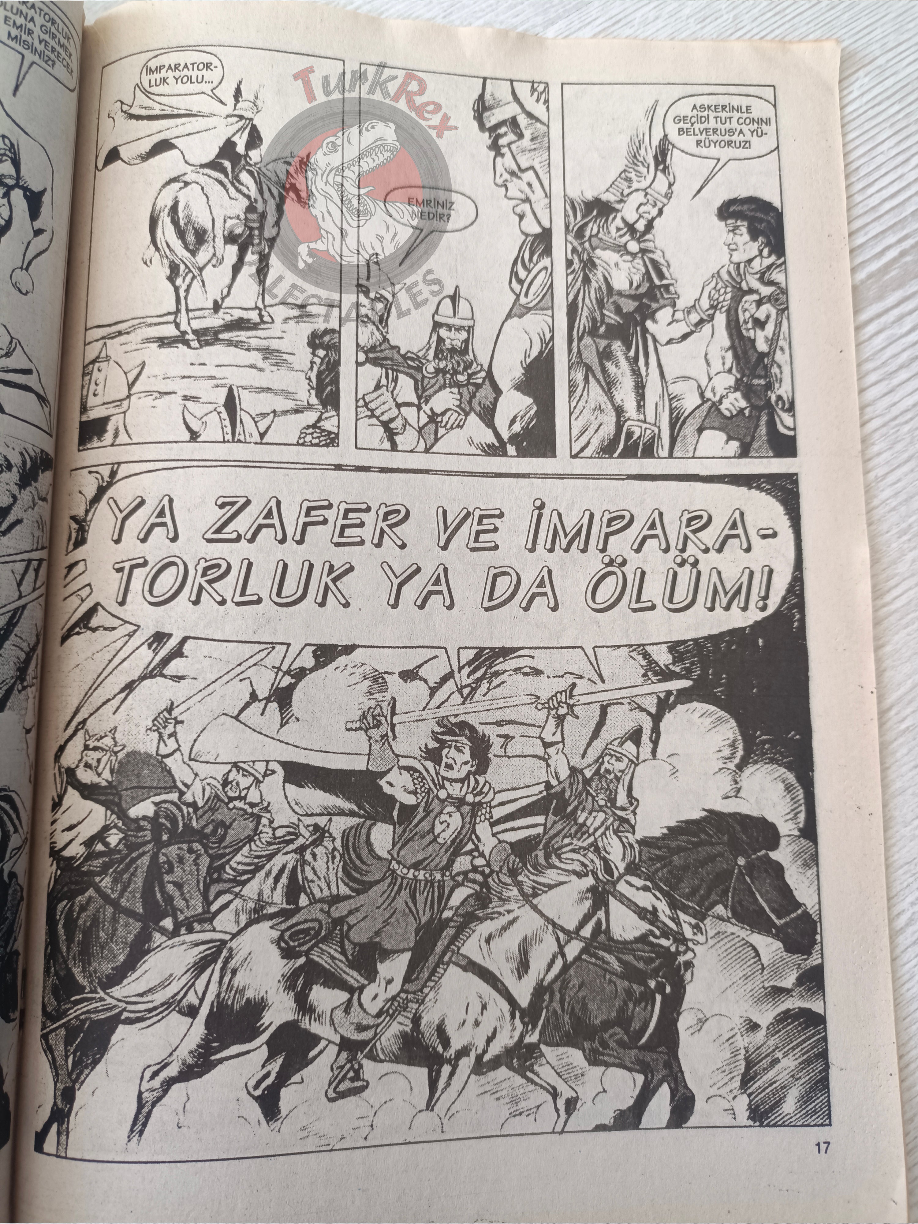 Conan The King #4 2001 Turkish Comic Turkey #35 #36