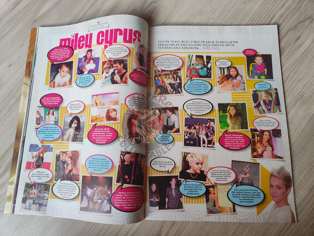 Blue Jean 2014 Manga Turkish Mag Turkey Miley Cyrus Beyoncé Muse Jennifer Lawrence