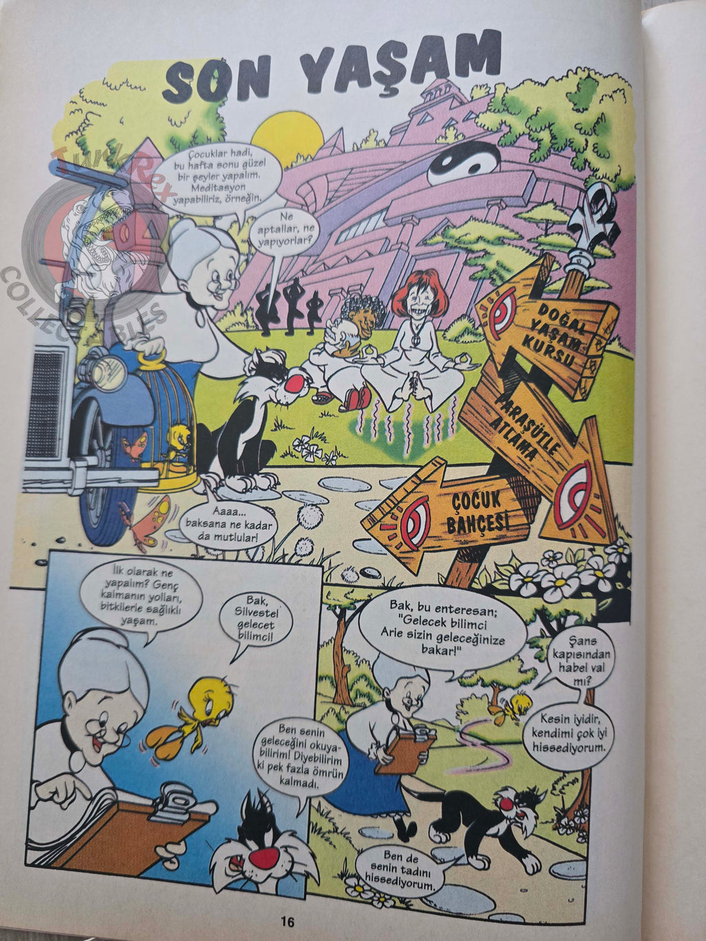 Sylvester Tweety Looney Tunes 1999 Turkish Comic Turkey Warner Bros
