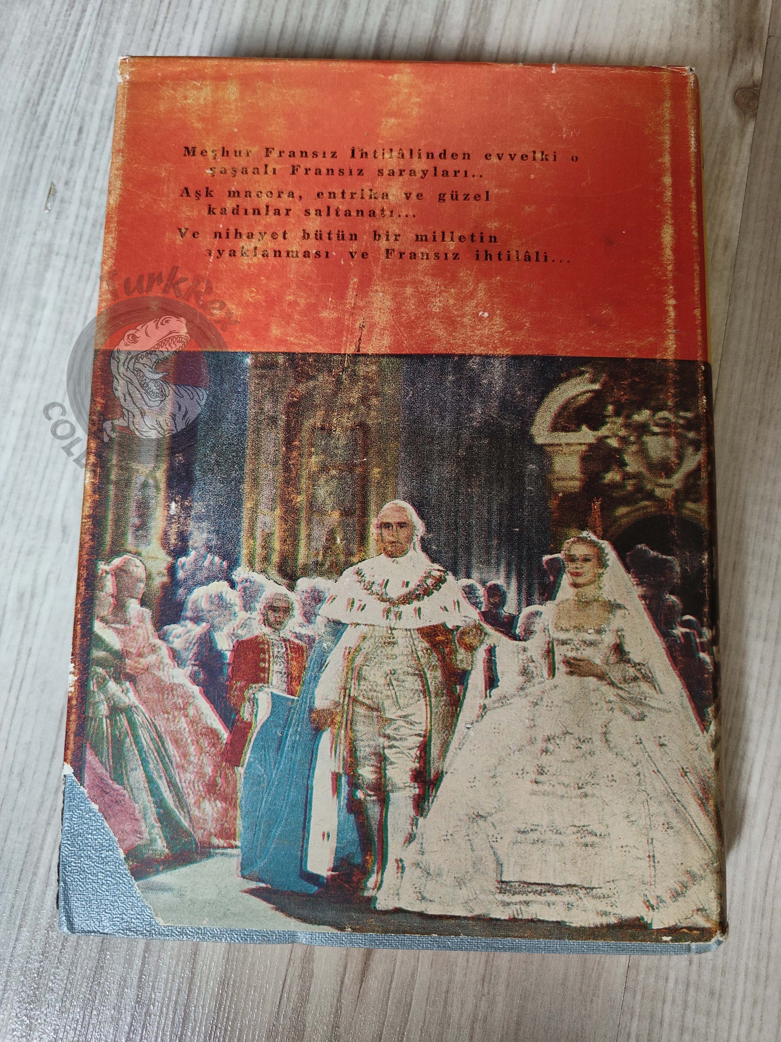 F. W. Kenyon – Marie Antoinette 1958 1st HC/DJ Turkish Book Turkey