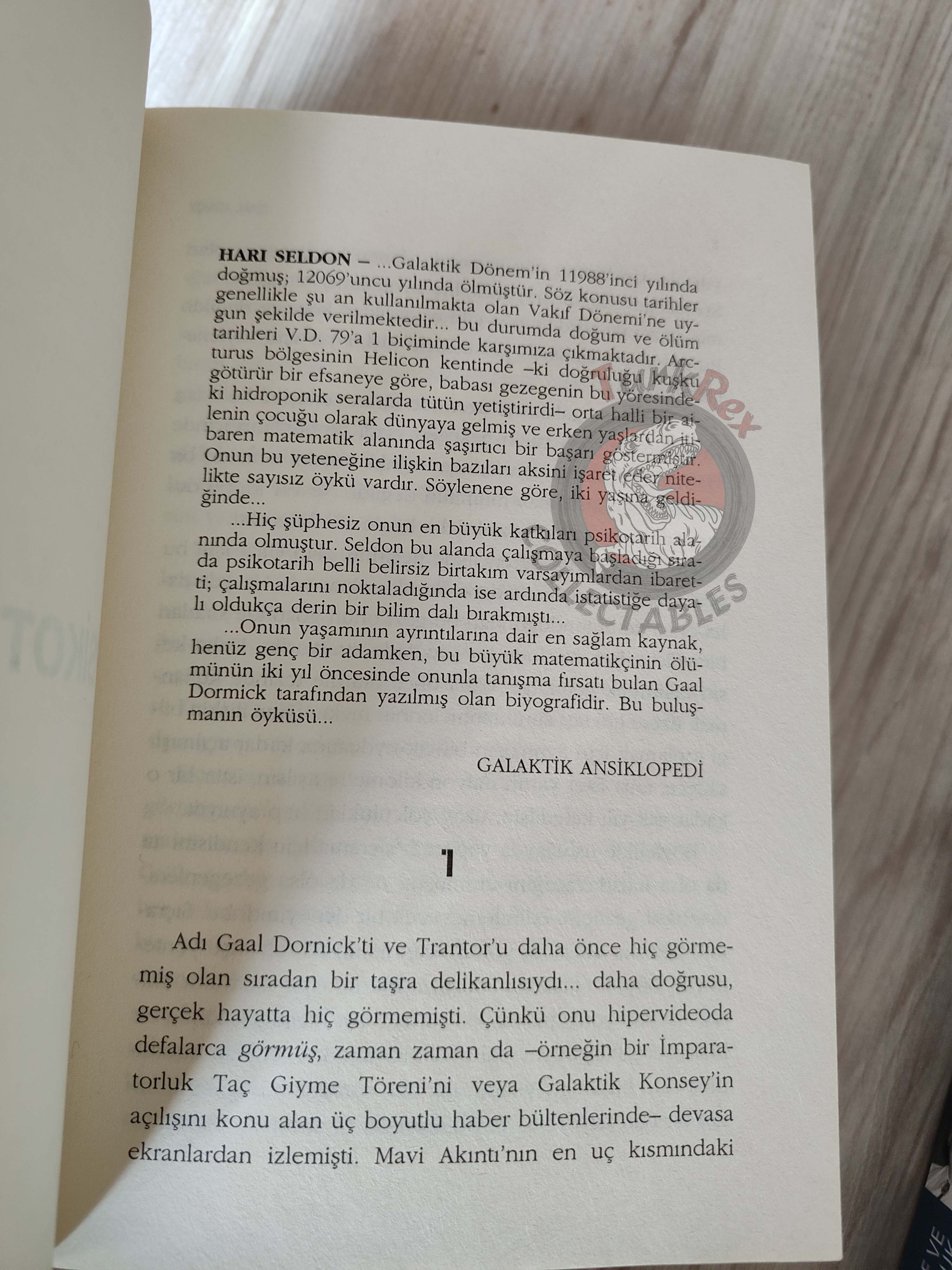 Isaac Asimov – Foundation Series Complete 7 Book Set Turkish Book Turkey