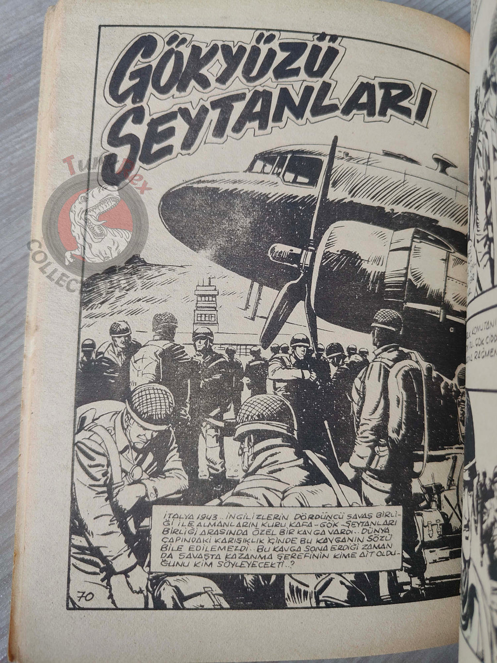 War Picture Library Special #7 1982 Turkish Comic Turkey WW2 stories