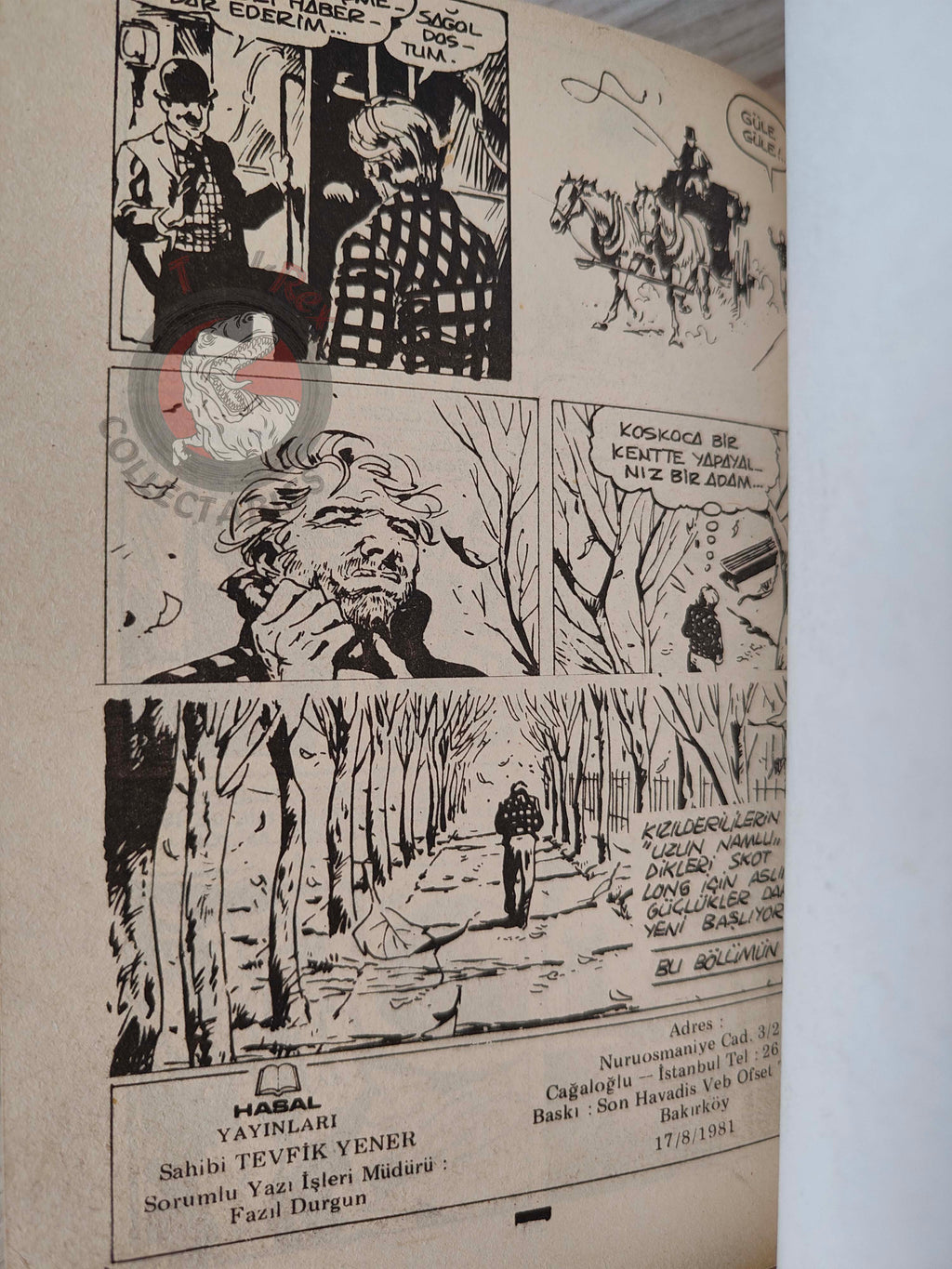 Pistolero #1 1981 Turkish Comic Turkey Ken Parker Western