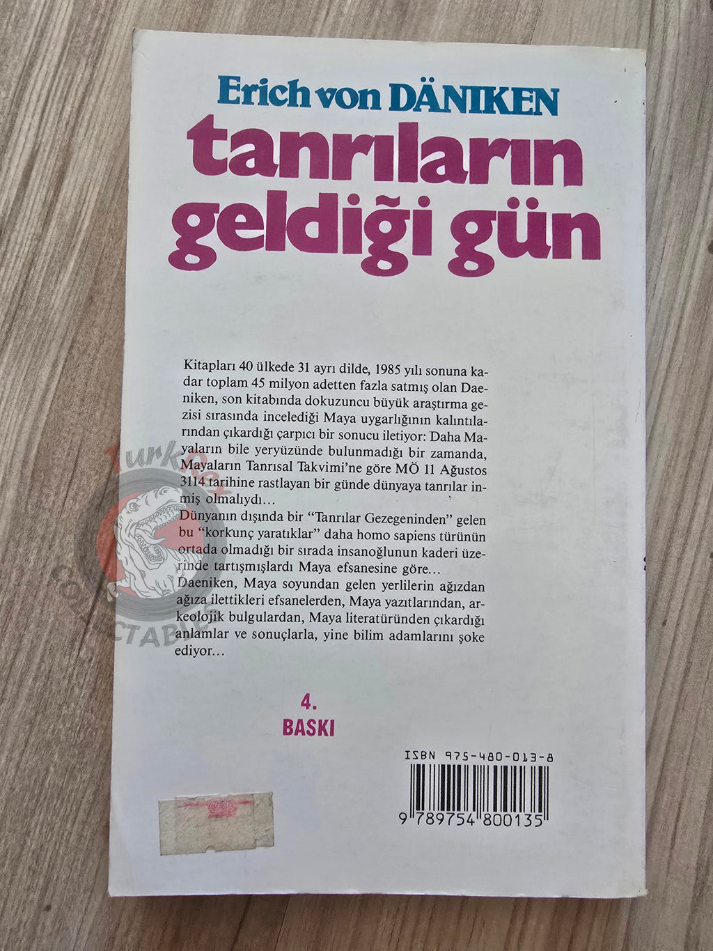 Erich von Däniken – The Day the Gods Came  1994 Turkish Book Turkey Ufology