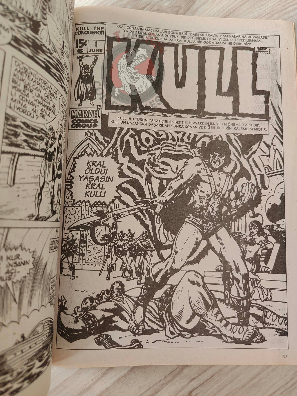 Imparator Conan #14 Kull #1 Turkish Comic Turkey Frank Frazetta