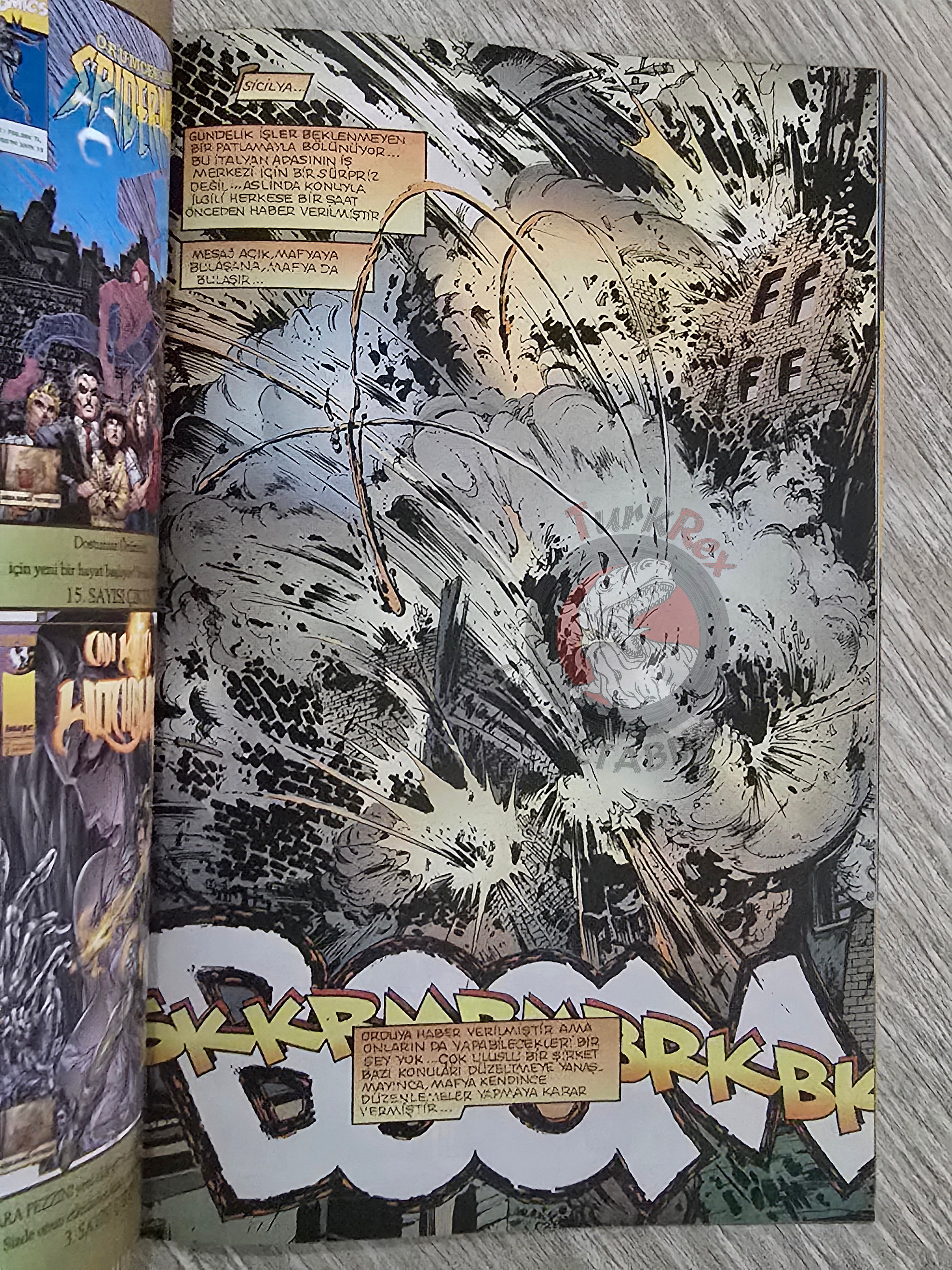 Spawn #3 1999 Turkish Comic Turkey #5 #6 Todd McFarlane