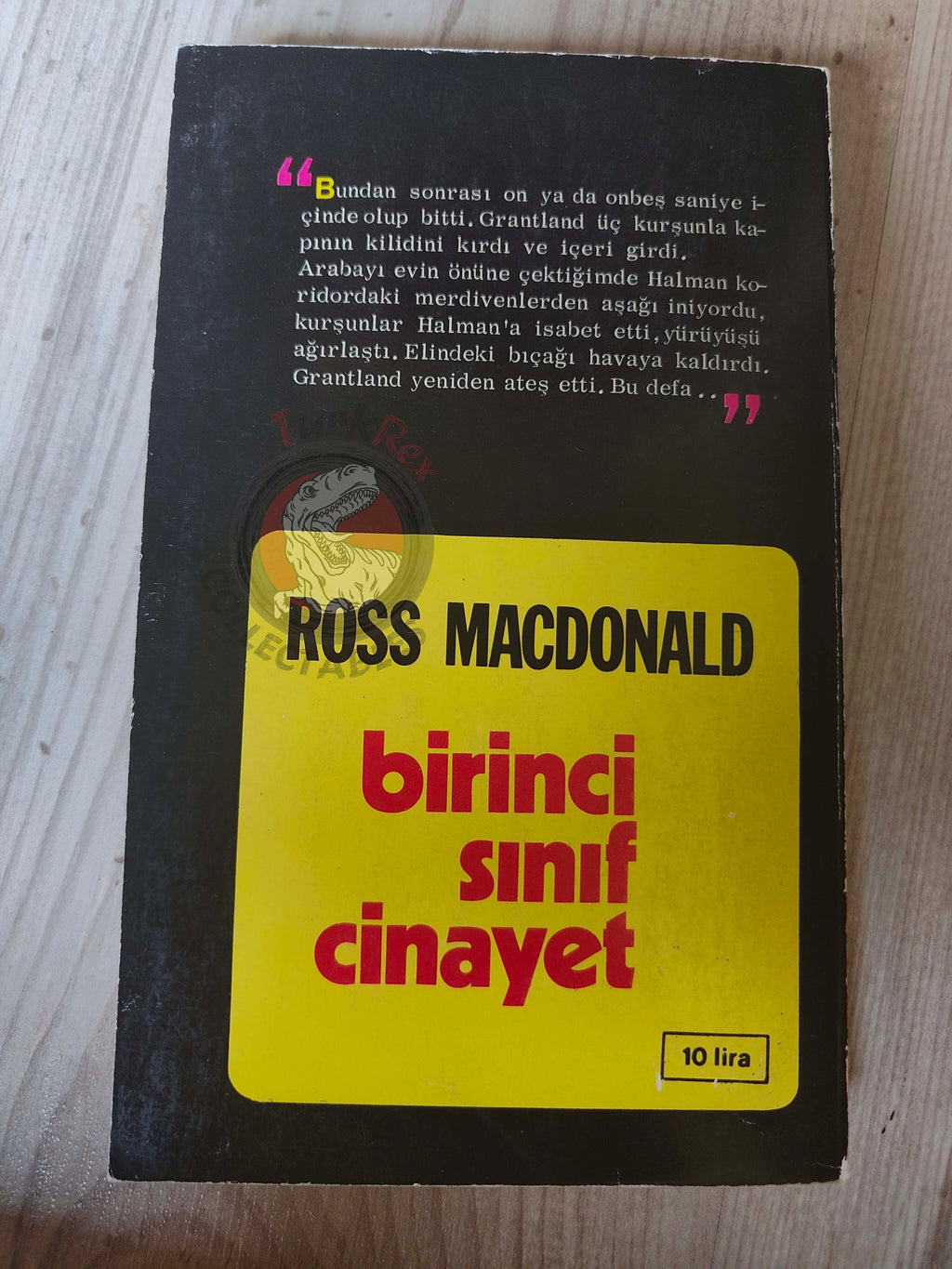 Ross Macdonald – The Doomsters 1972 1st Turkish Book Turkey