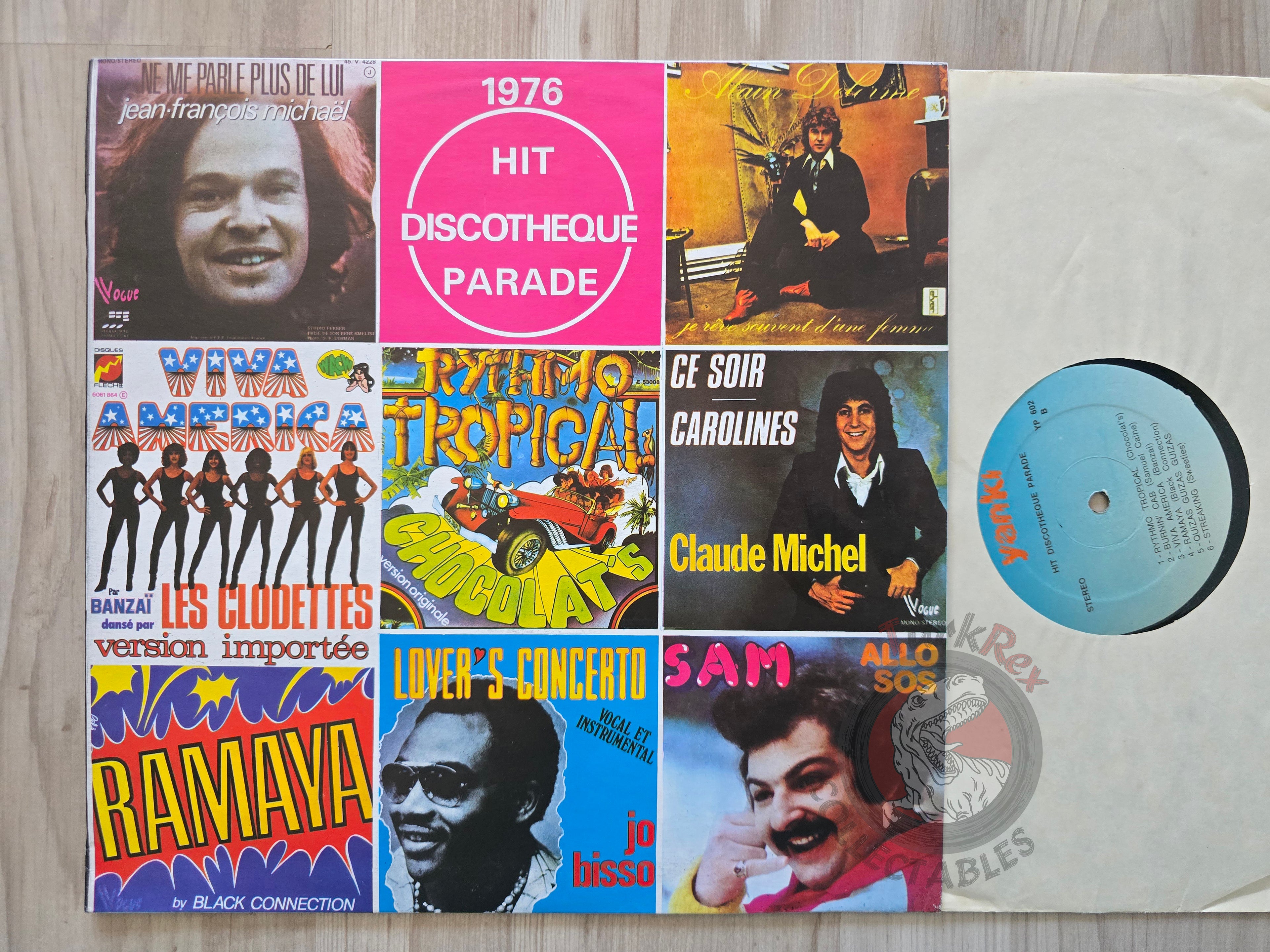 Various – 1976 Hit Discotheque Parade Turkish Pressing Vinyl Turkey Edition