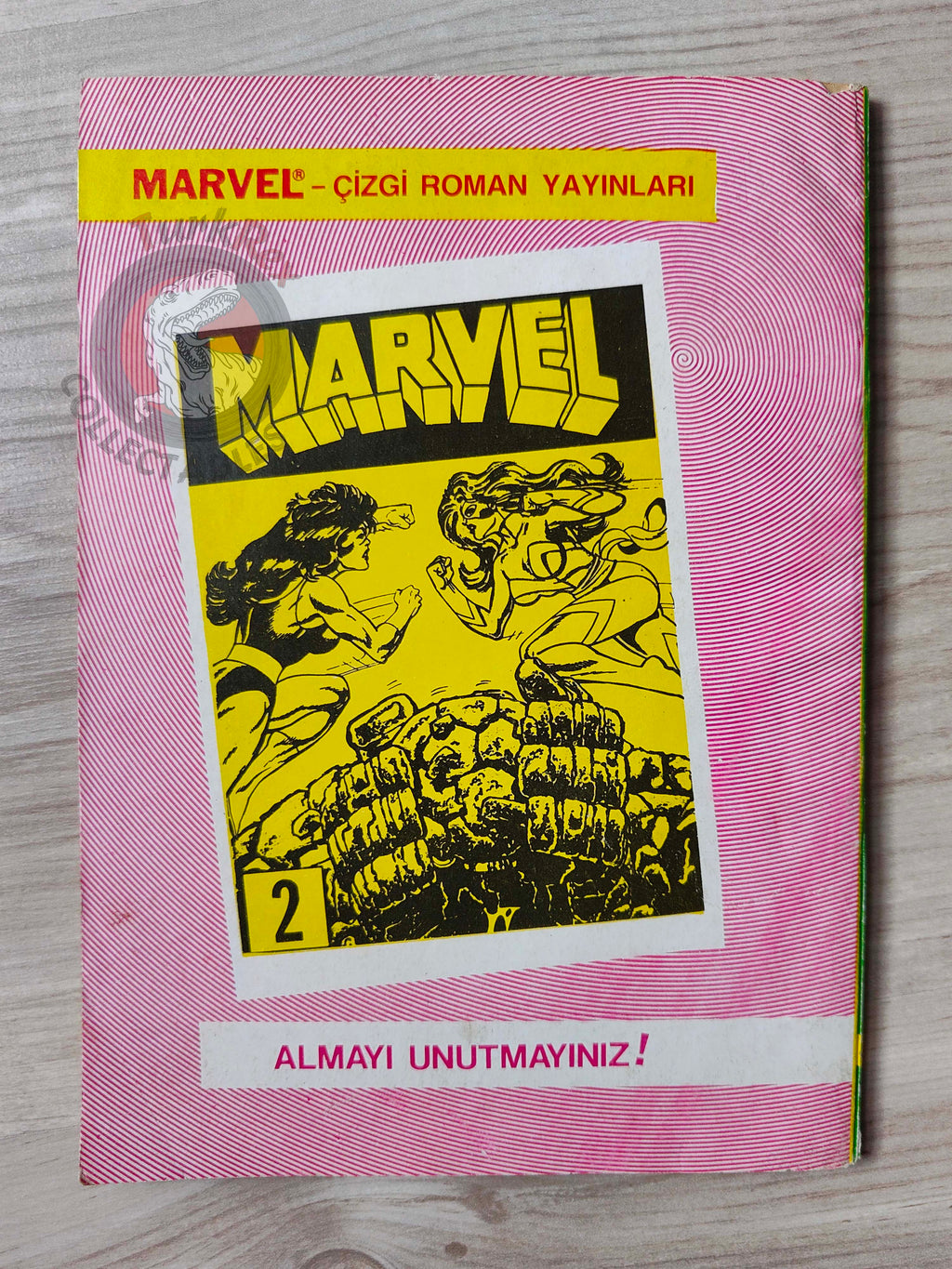 Hulk #8 1988 Turkish Comic Turkey cover #13 #135