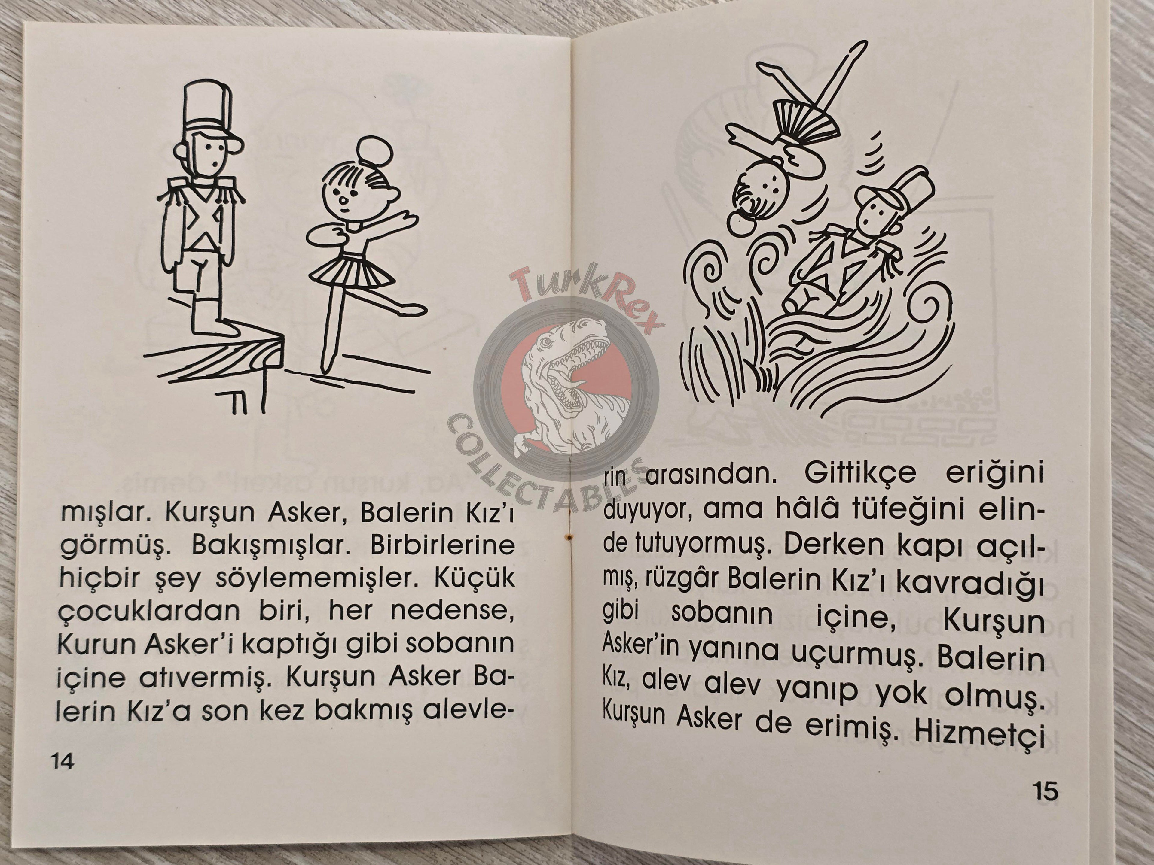 Hans Christian Andersen – The Steadfast Tin Soldier  1994 Turkish Book Turkey Illustrated