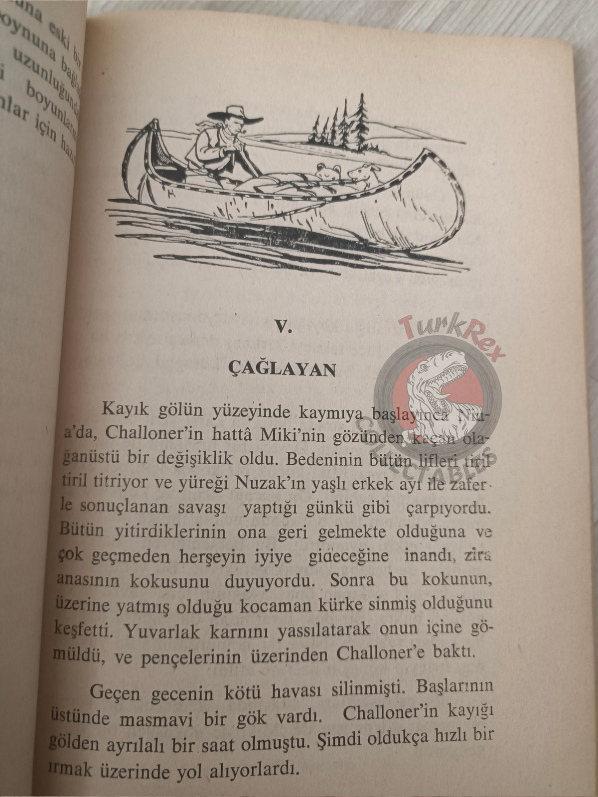 James Oliver Curwood – Nomads of the North 1968 Turkish Book Turkey Illustrated