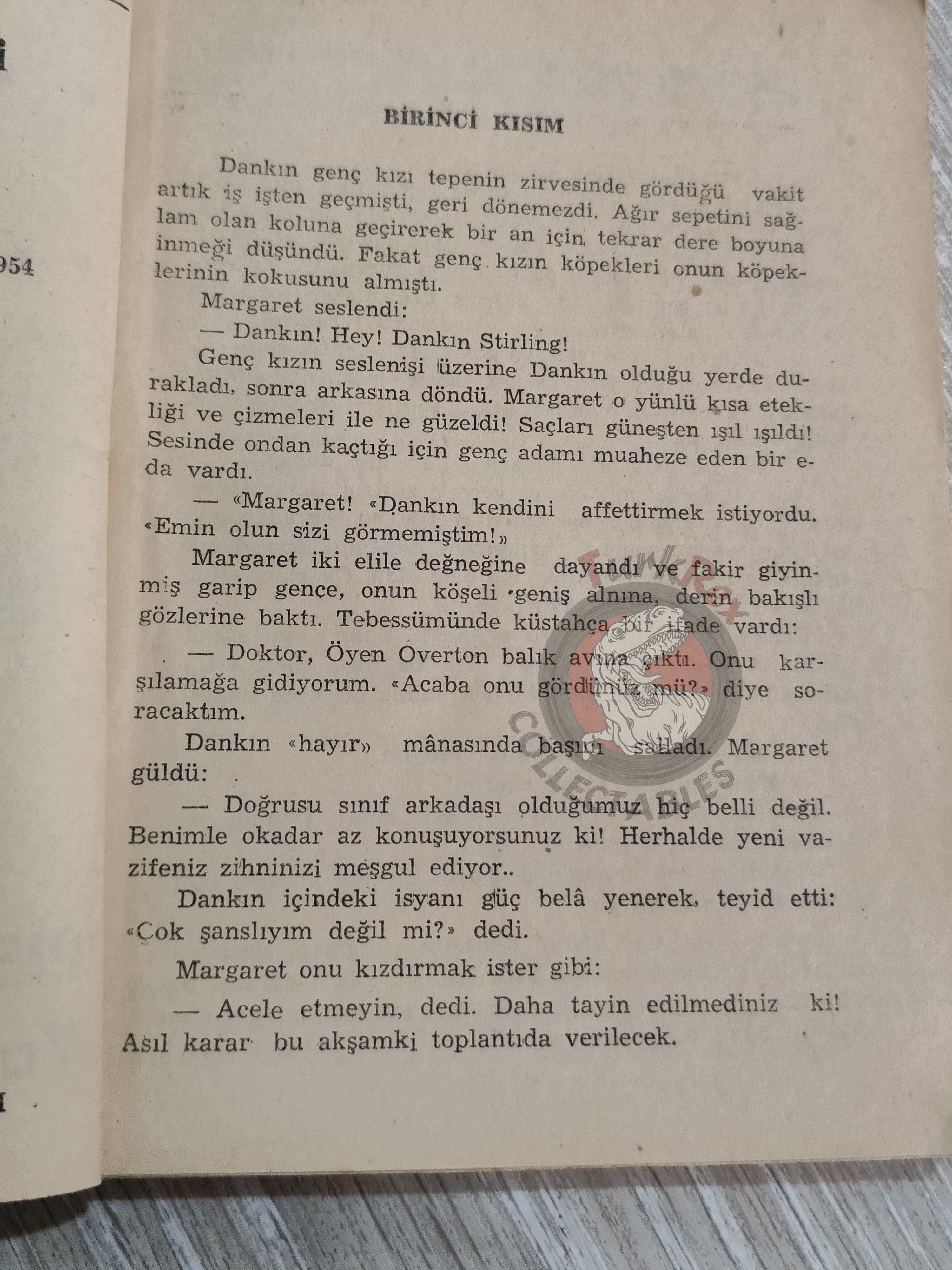A. J. Cronin – The Valorous Years 1954 1st Turkish Book Turkey