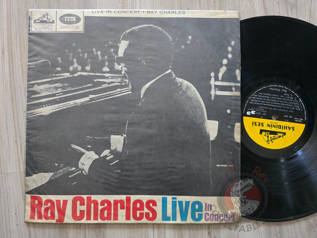 Ray Charles – Ray Charles Live In Concert Turkish Pressing Vinyl Turkey Edition