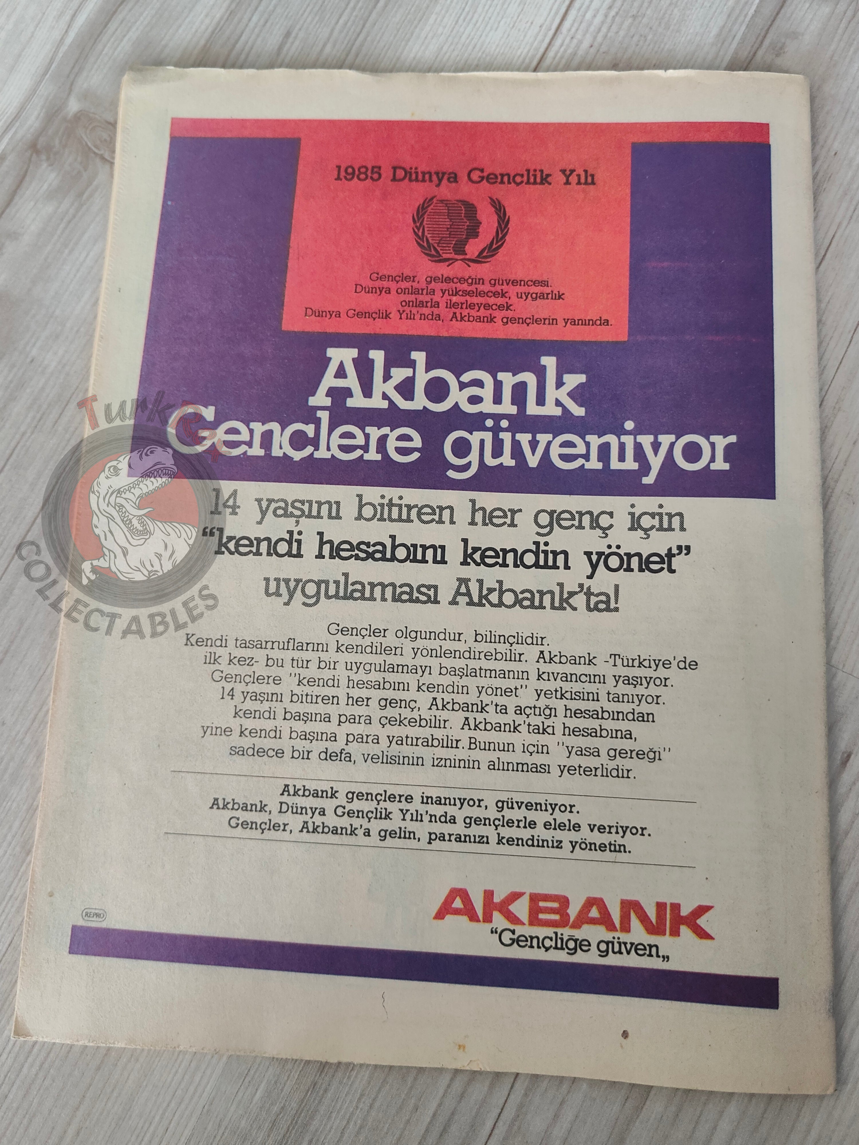 Asterix – Asterix and the Soothsayer 80s Turkish Edition Comic Turkey 2