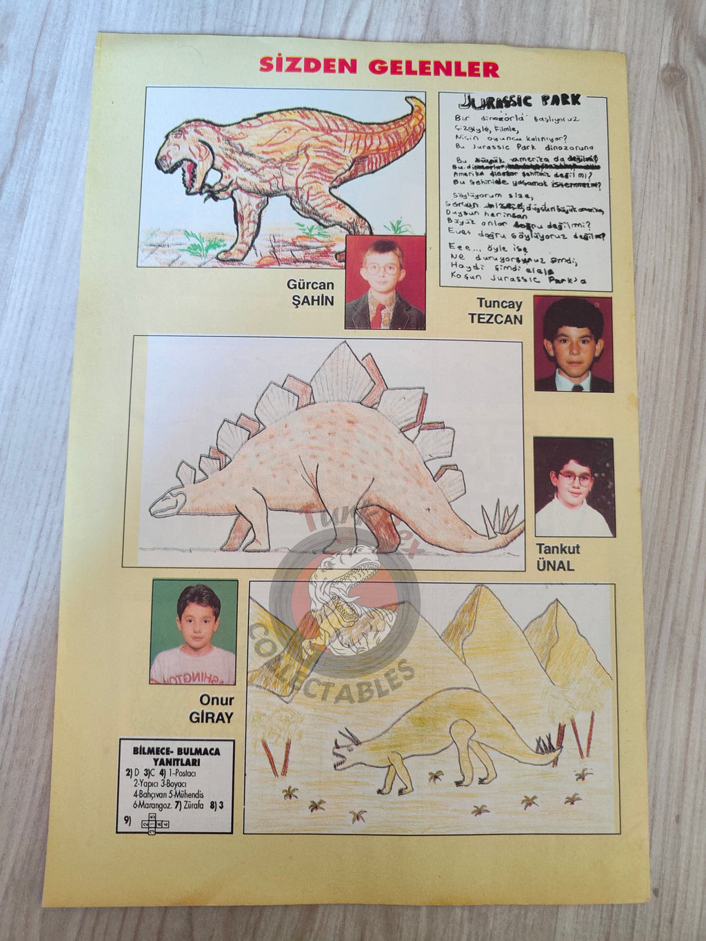 Jurassic Park #4 Turkish Edition Comic Turkey Topps Spielberg
