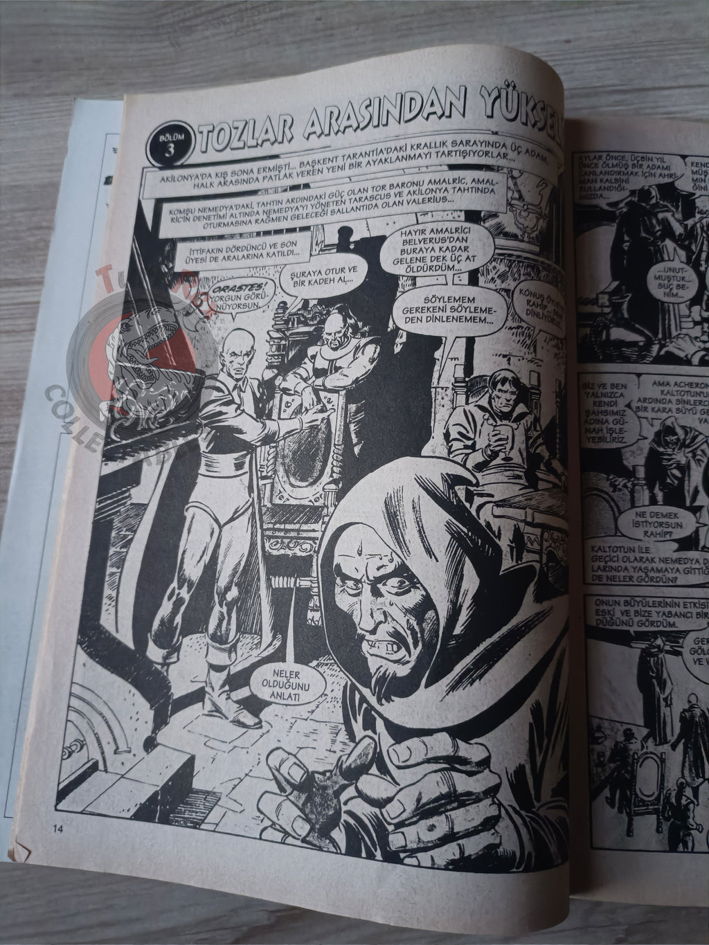 Kral Conan #12 The Savage Sword of #10 Turkish Comic Turkey King-Size Annual #4