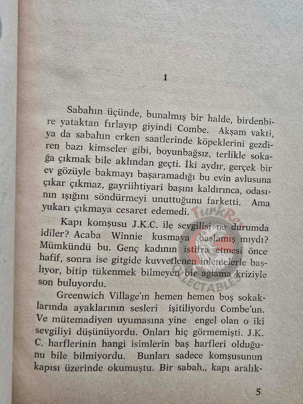 Georges Simenon – Three Bedrooms in Manhattan 1971 1st HC/DJ Turkish Book Turkey