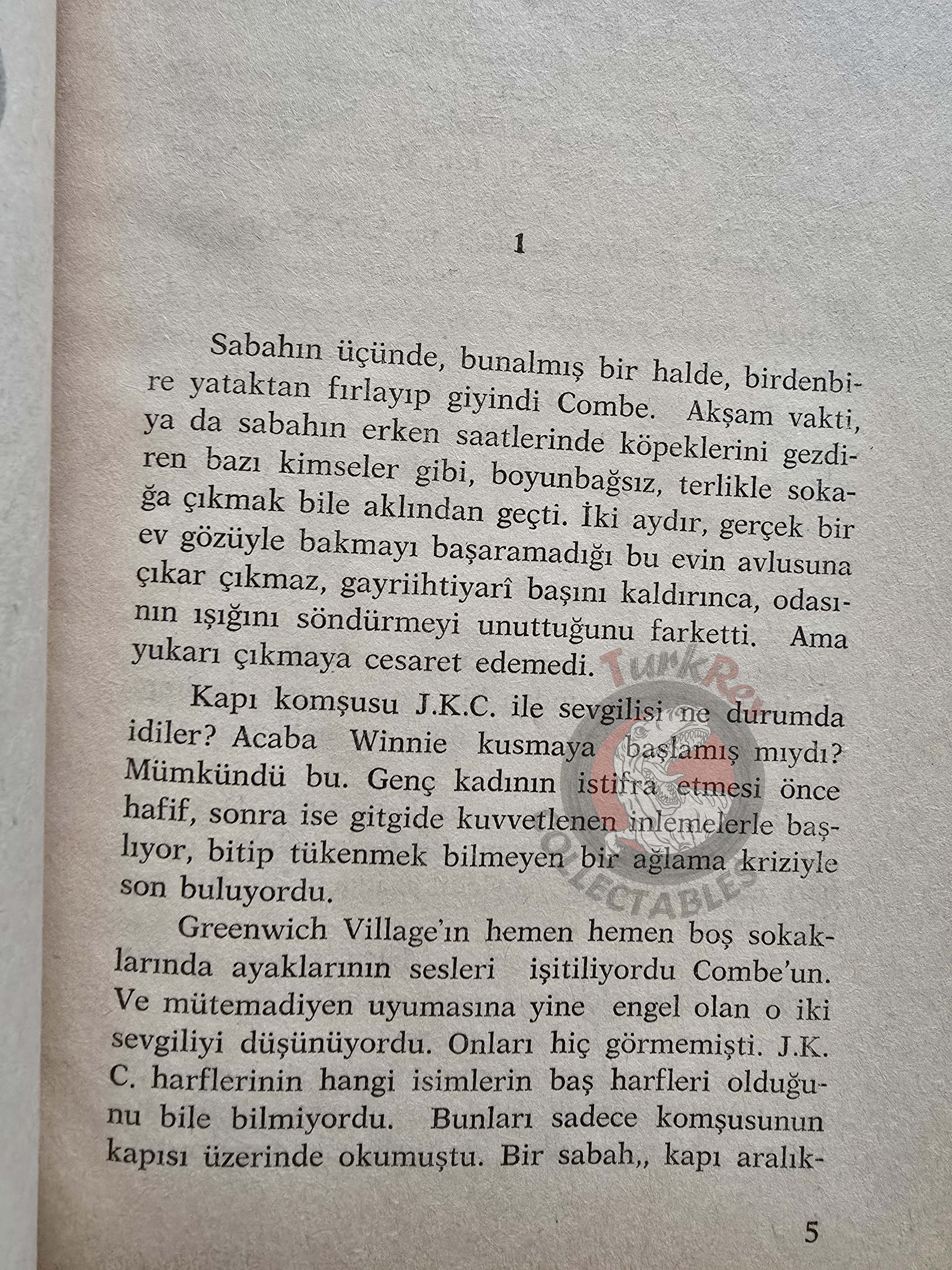Georges Simenon – Three Bedrooms in Manhattan 1971 1st HC/DJ Turkish Book Turkey