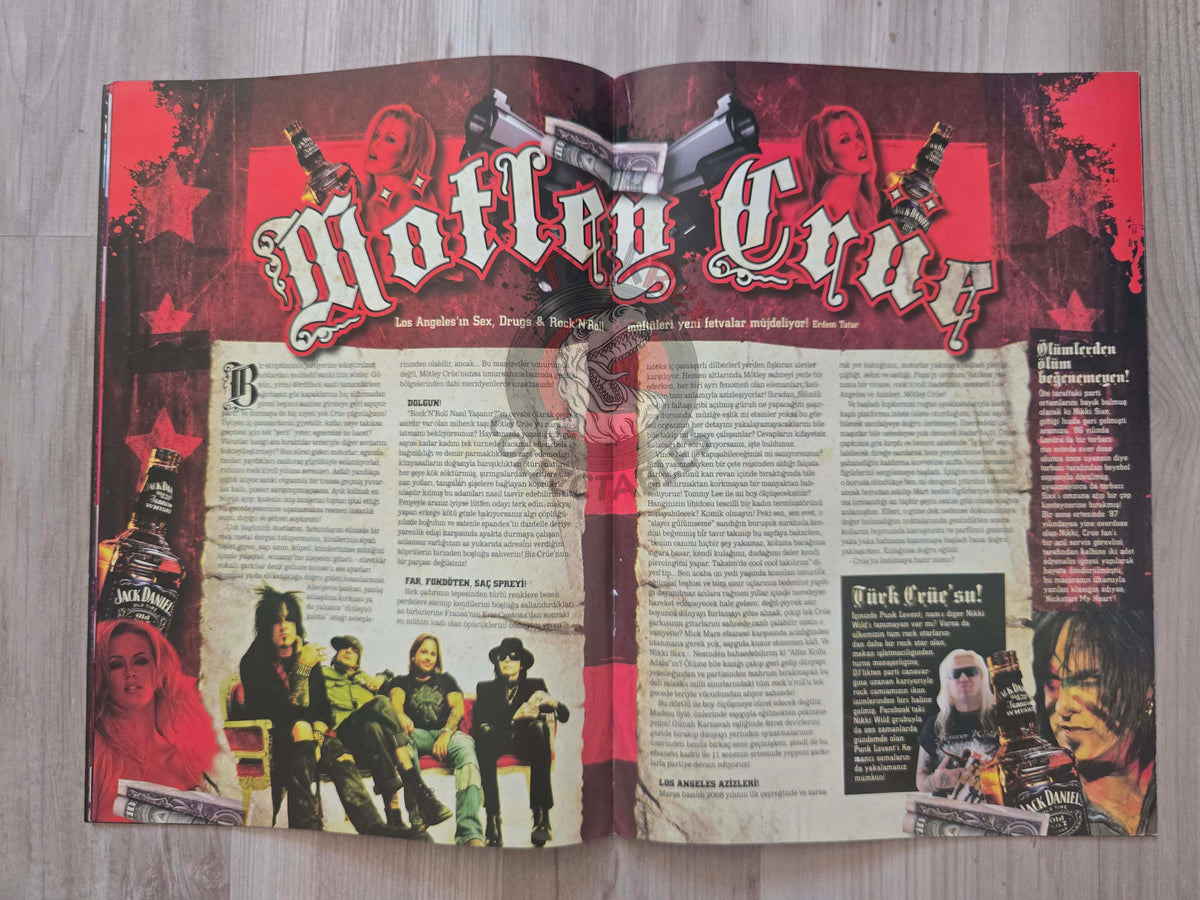 Headbang 2008 Judas Priest Turkish Mag Turkey Def Leppard Whitesnake Mötley Crüe Whitesnake